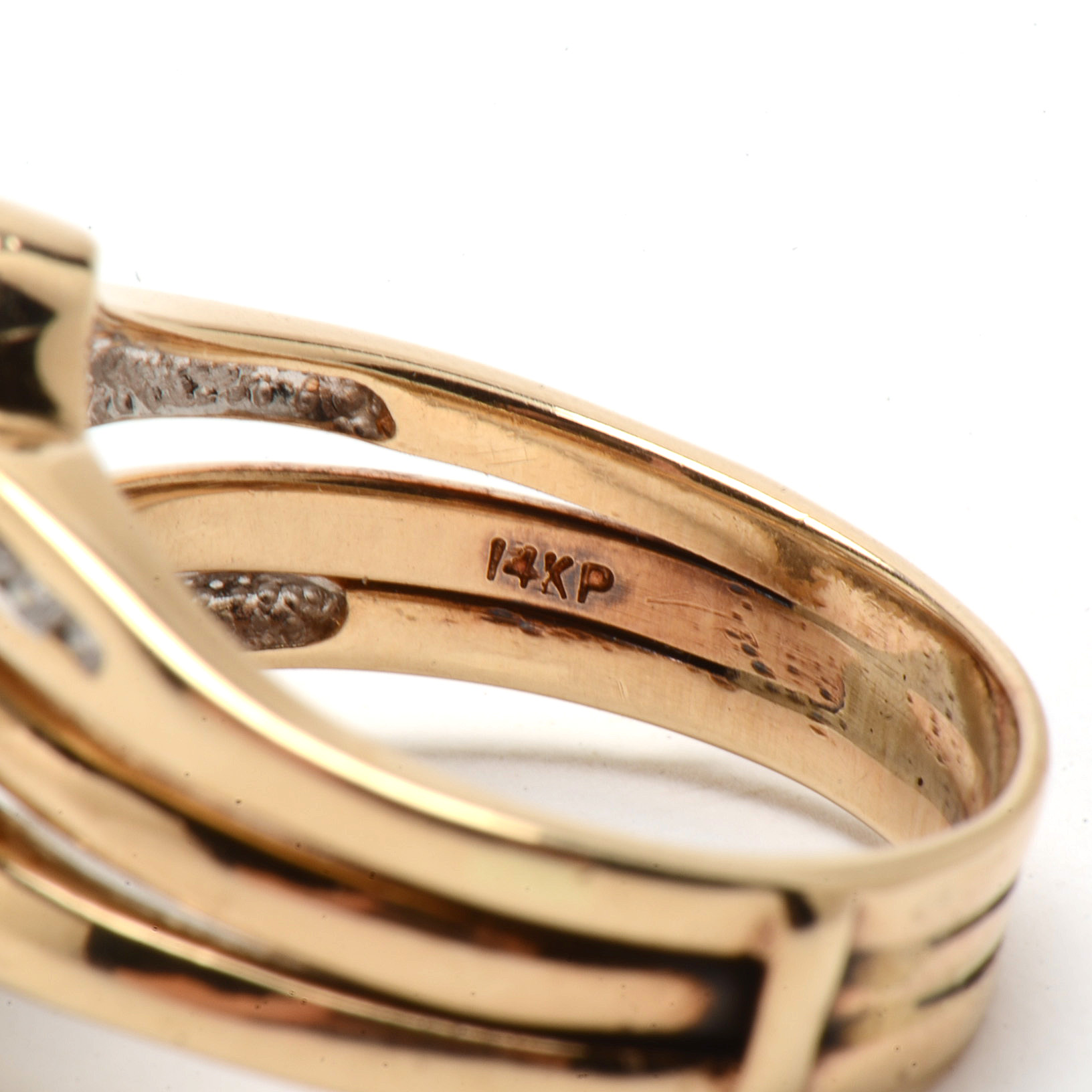 14K Yellow Gold 1.27 CTW Diamond Bridal Ring Set