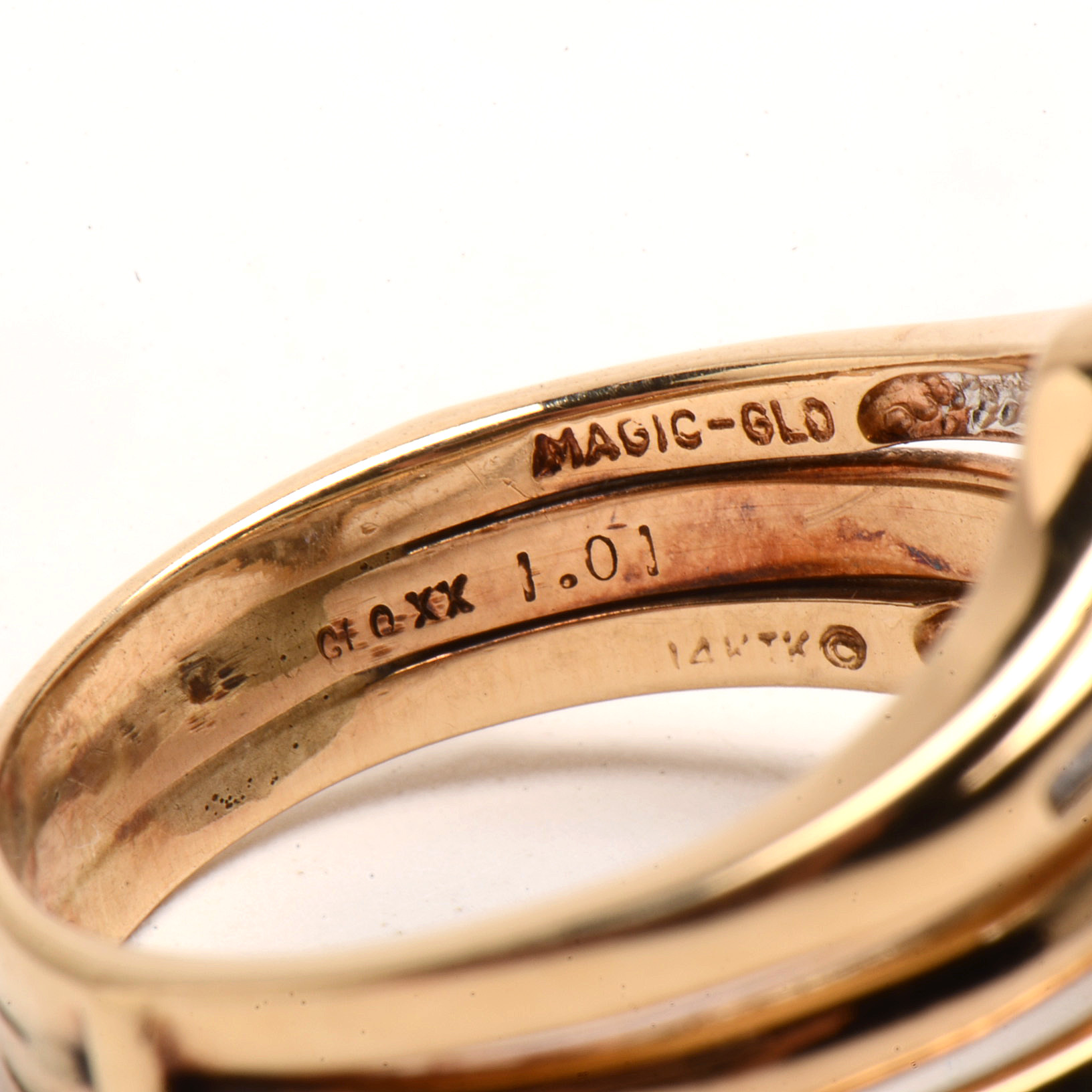 14K Yellow Gold 1.27 CTW Diamond Bridal Ring Set