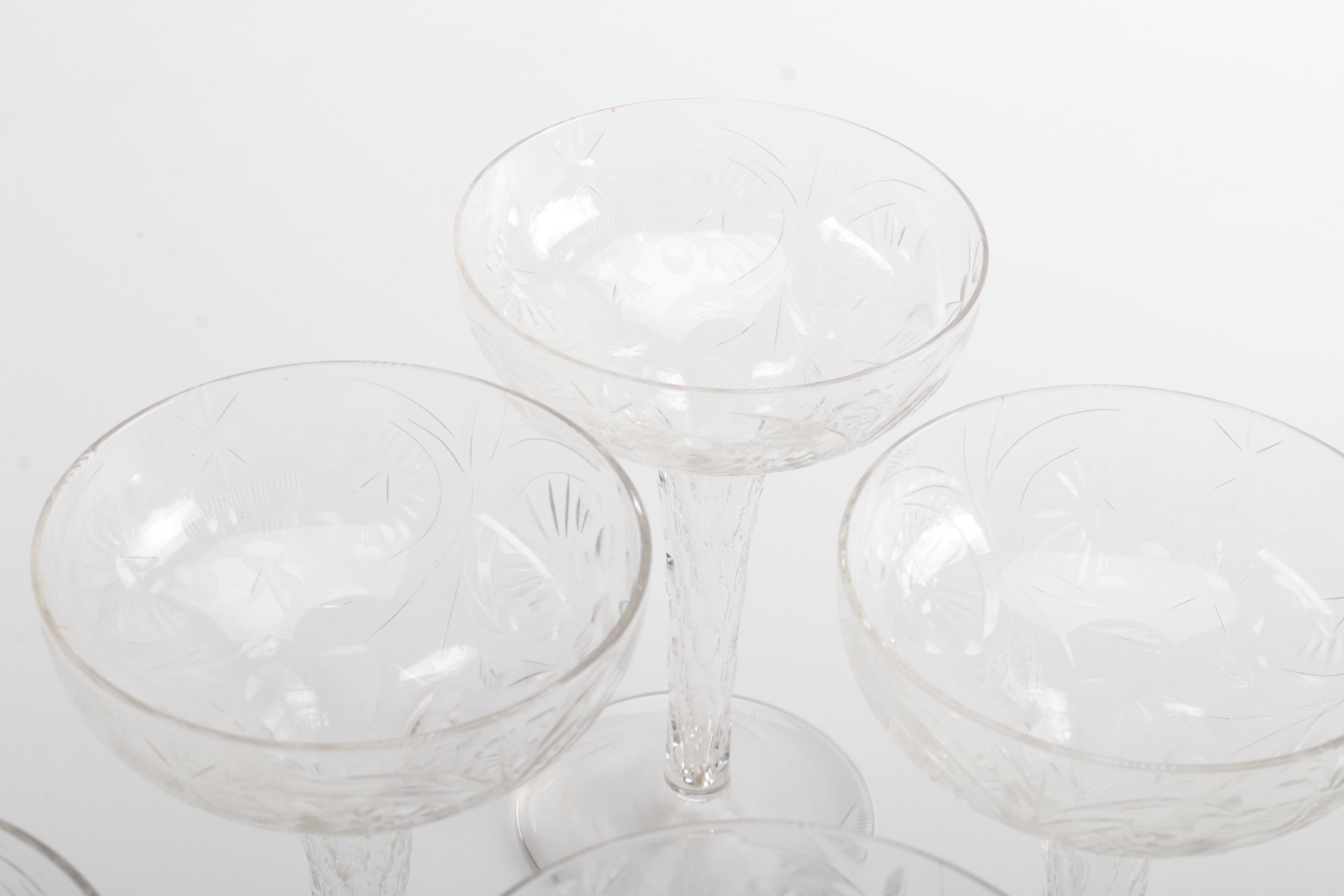 Crystal Champagne Glasses