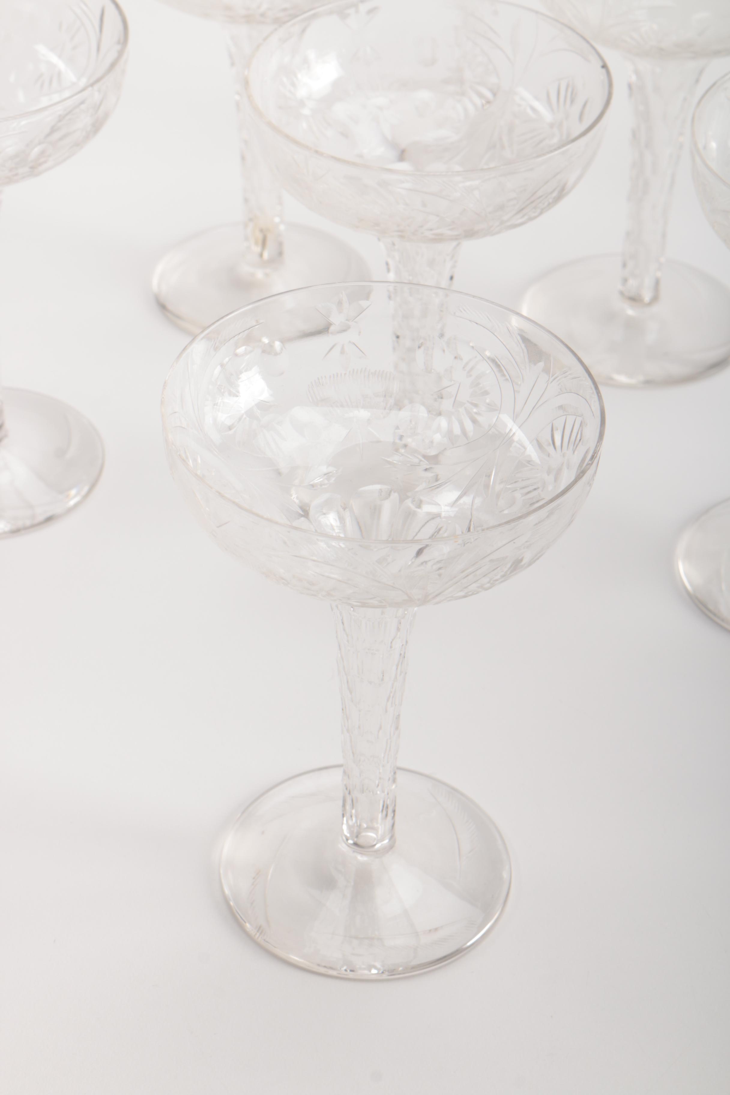Crystal Champagne Glasses