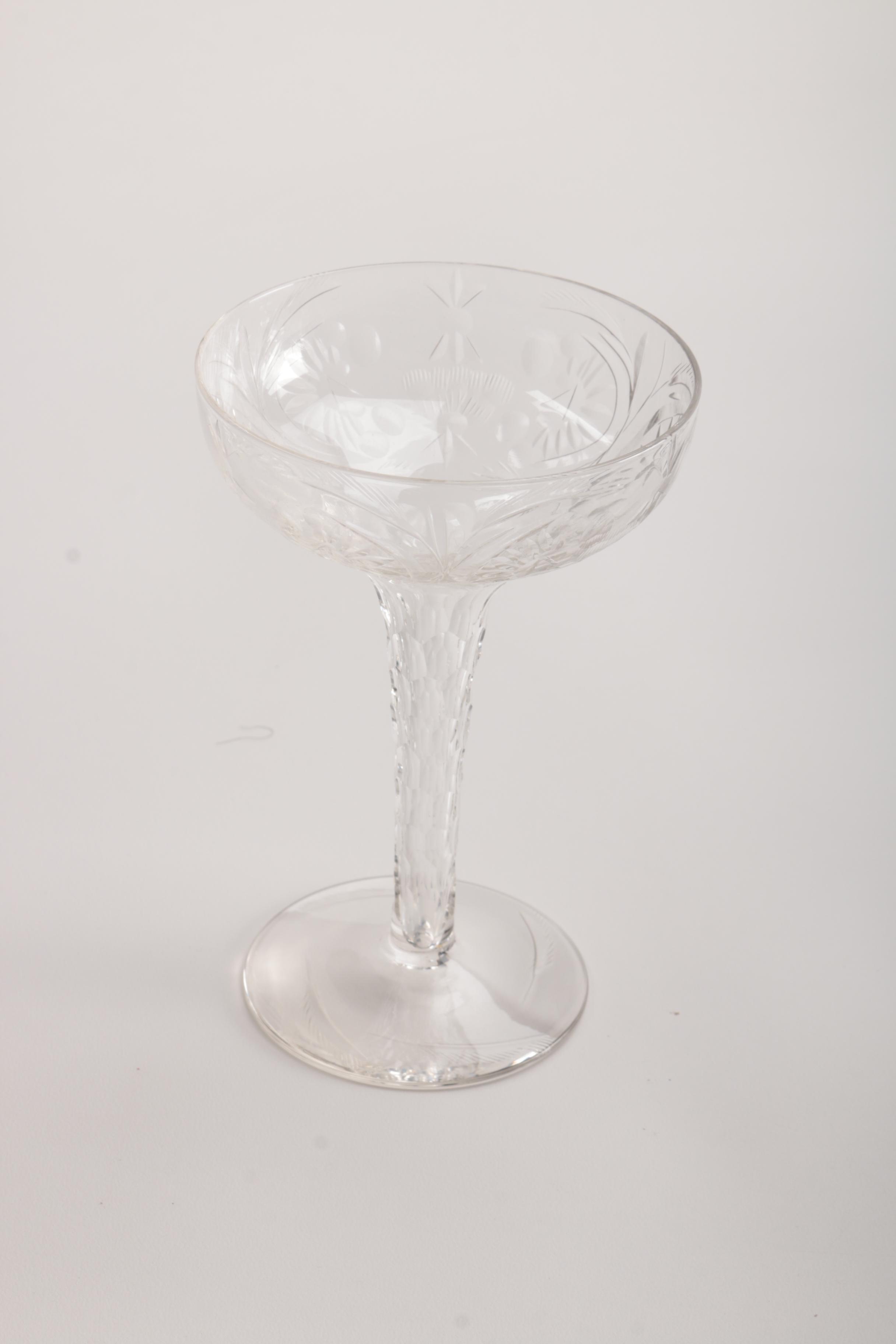 Crystal Champagne Glasses