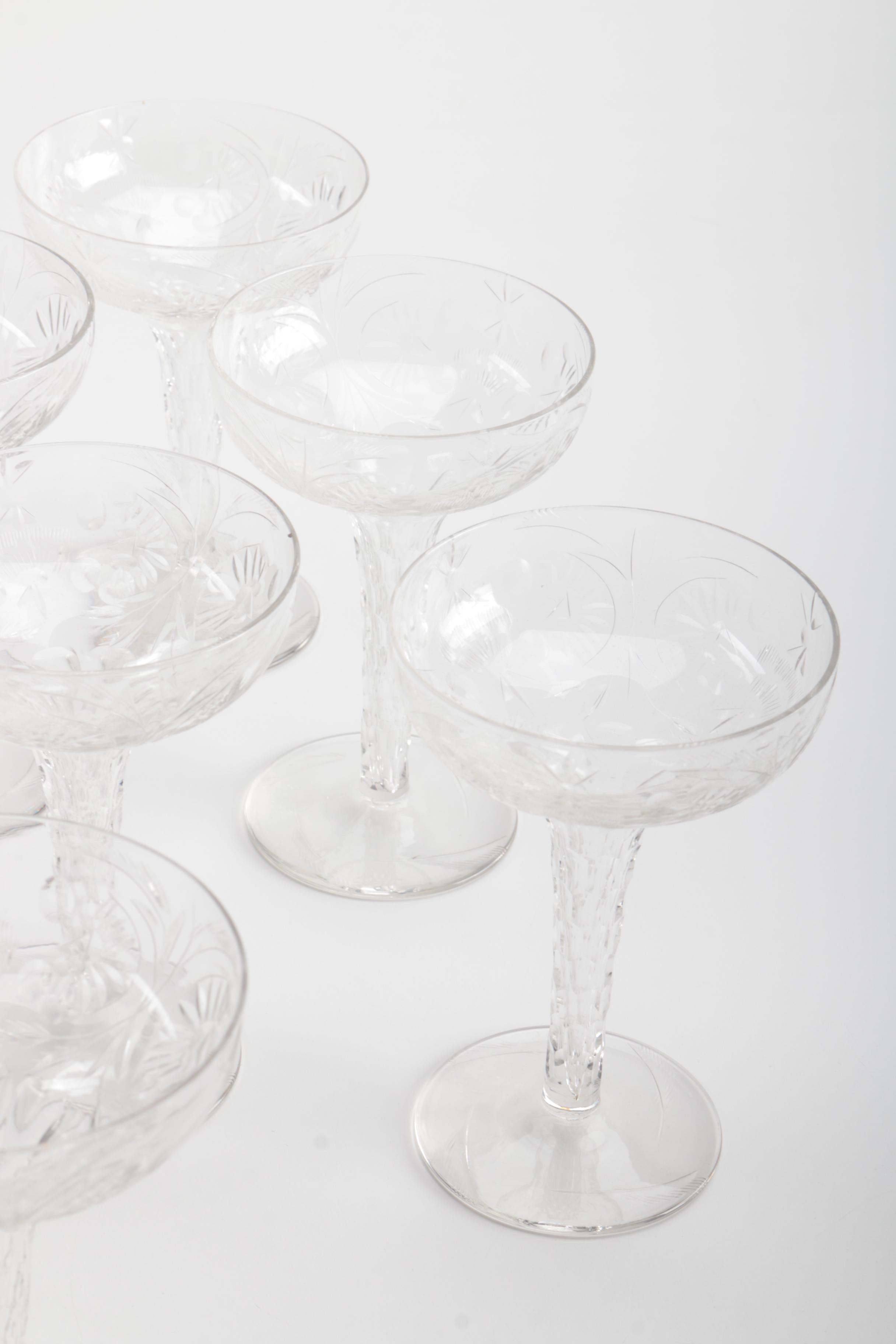 Crystal Champagne Glasses
