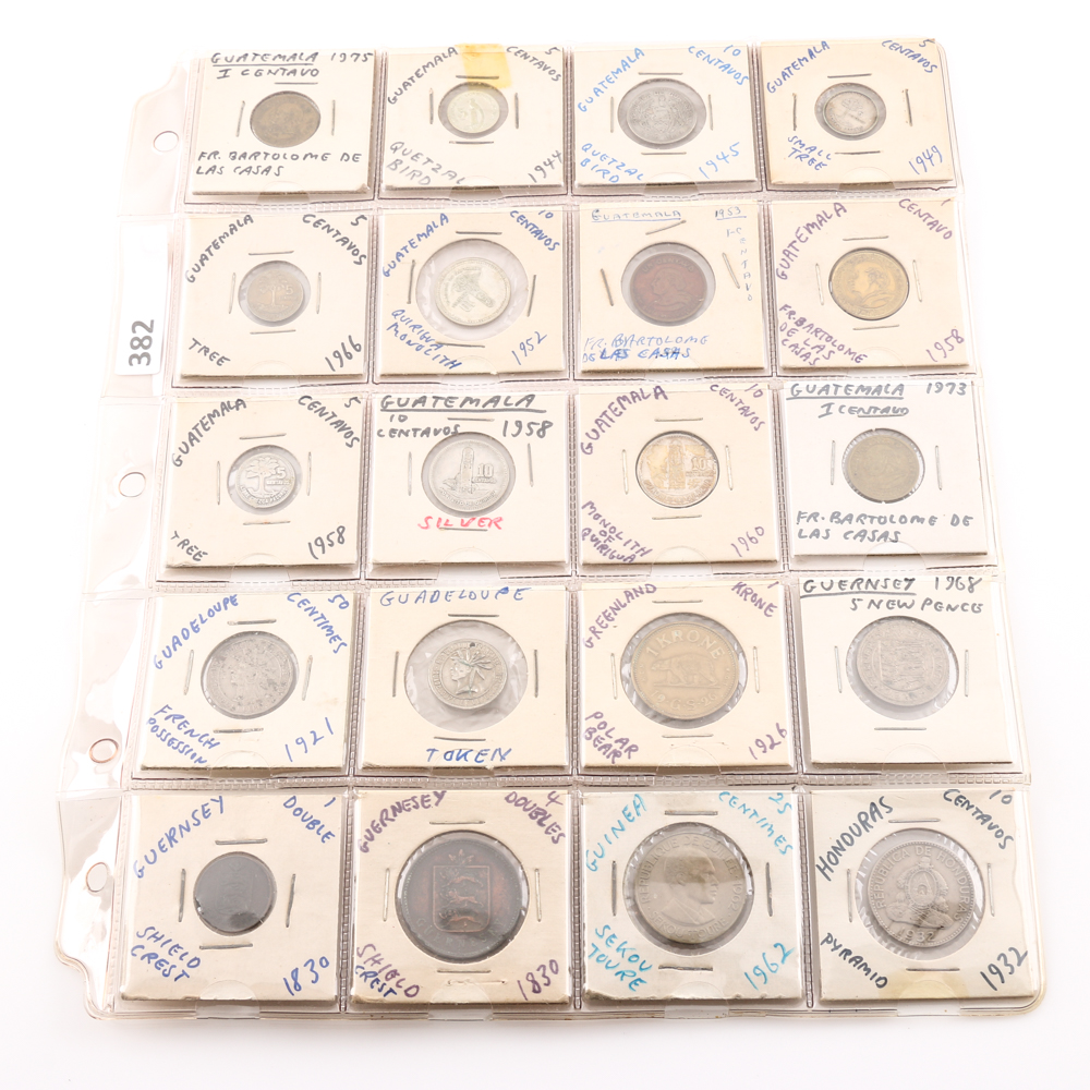 Assortment of Foreign Coins