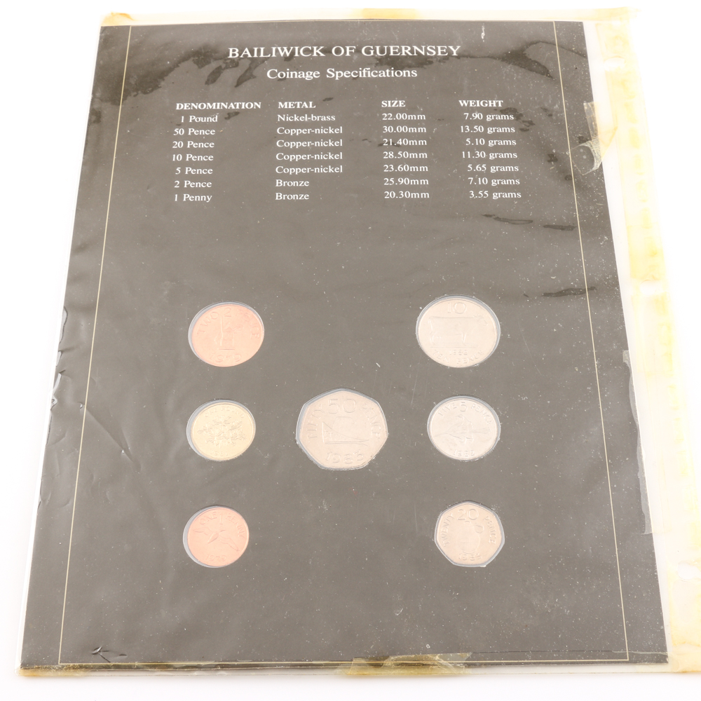 1983 Bailwick of Guernsey Coin Set