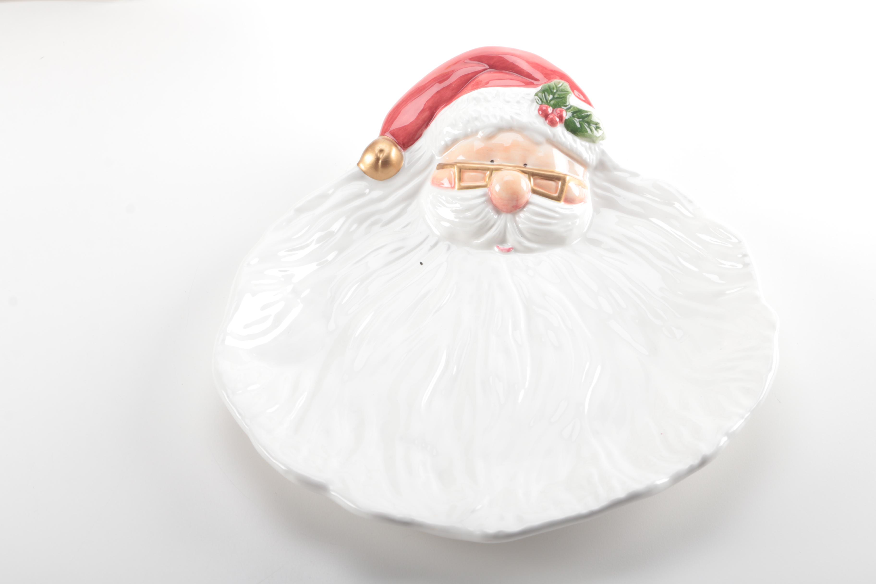 Decorative Holiday Platters Featuring Fitz & Floyd