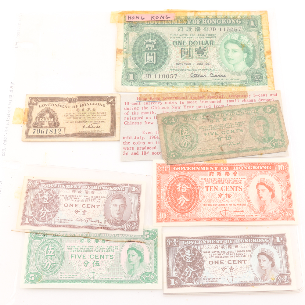 Assortment of Foreign Currency