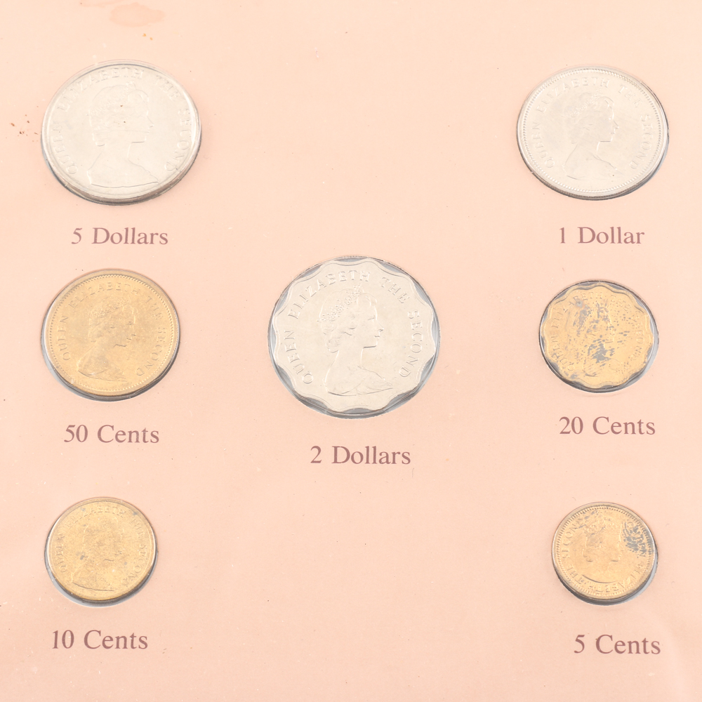 1982 Government of Hong Kong Coin Set