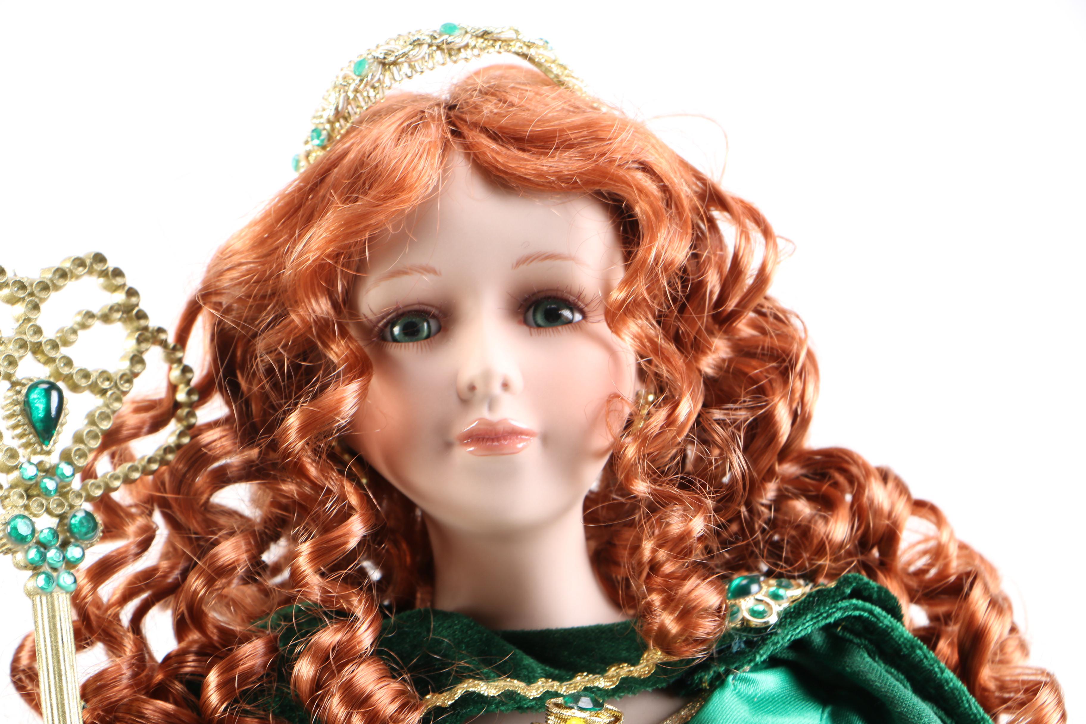 Collection of Porcelain Dolls