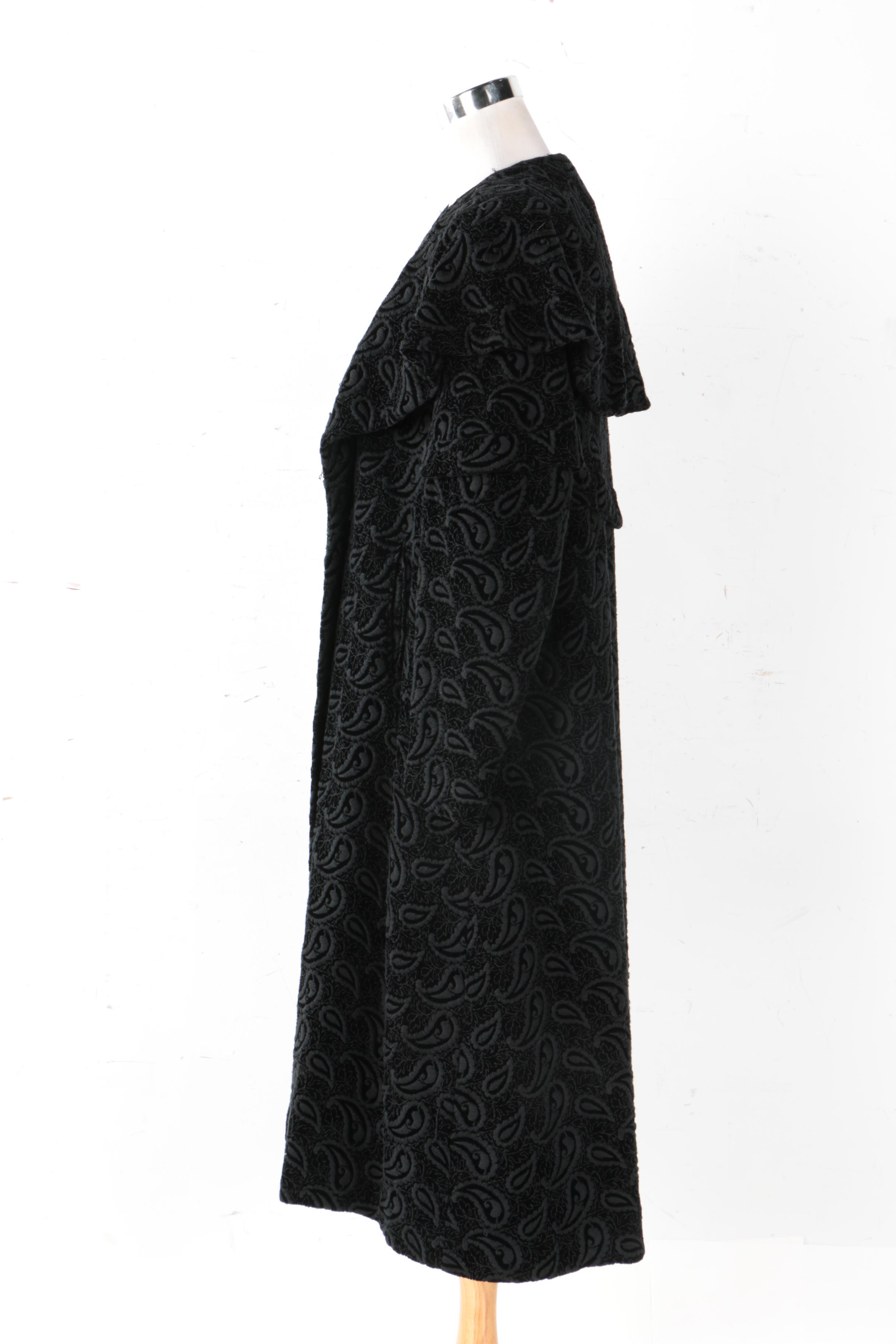 Women's Vintage "Evalen" Opera Coat Circa 1940s