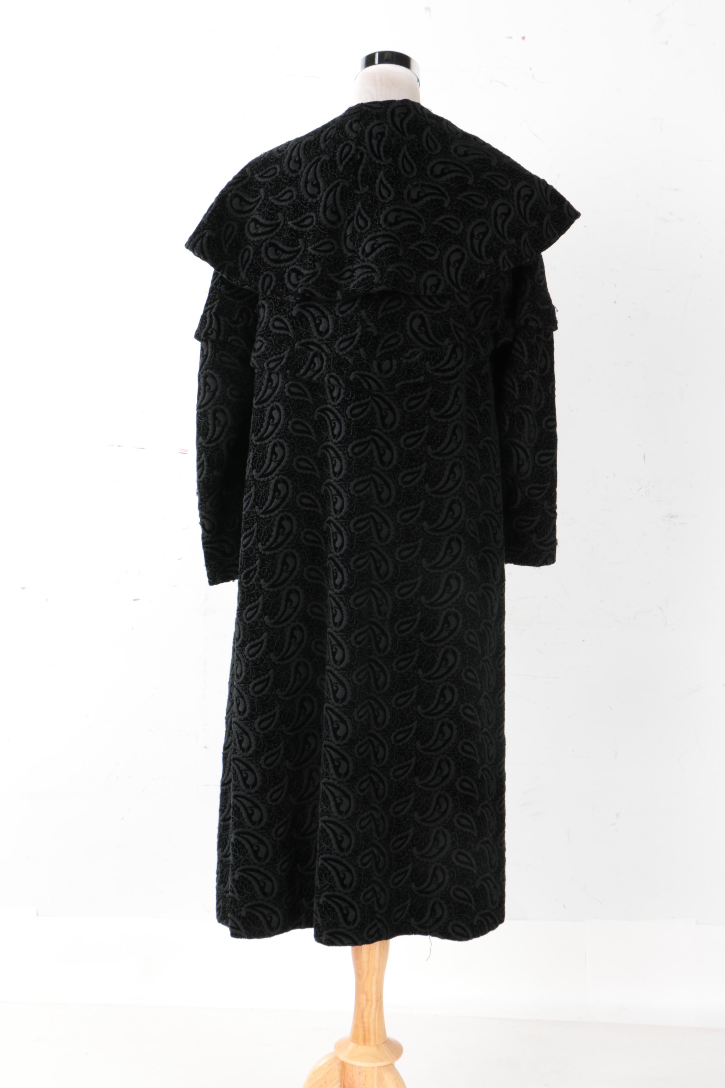 Women's Vintage "Evalen" Opera Coat Circa 1940s