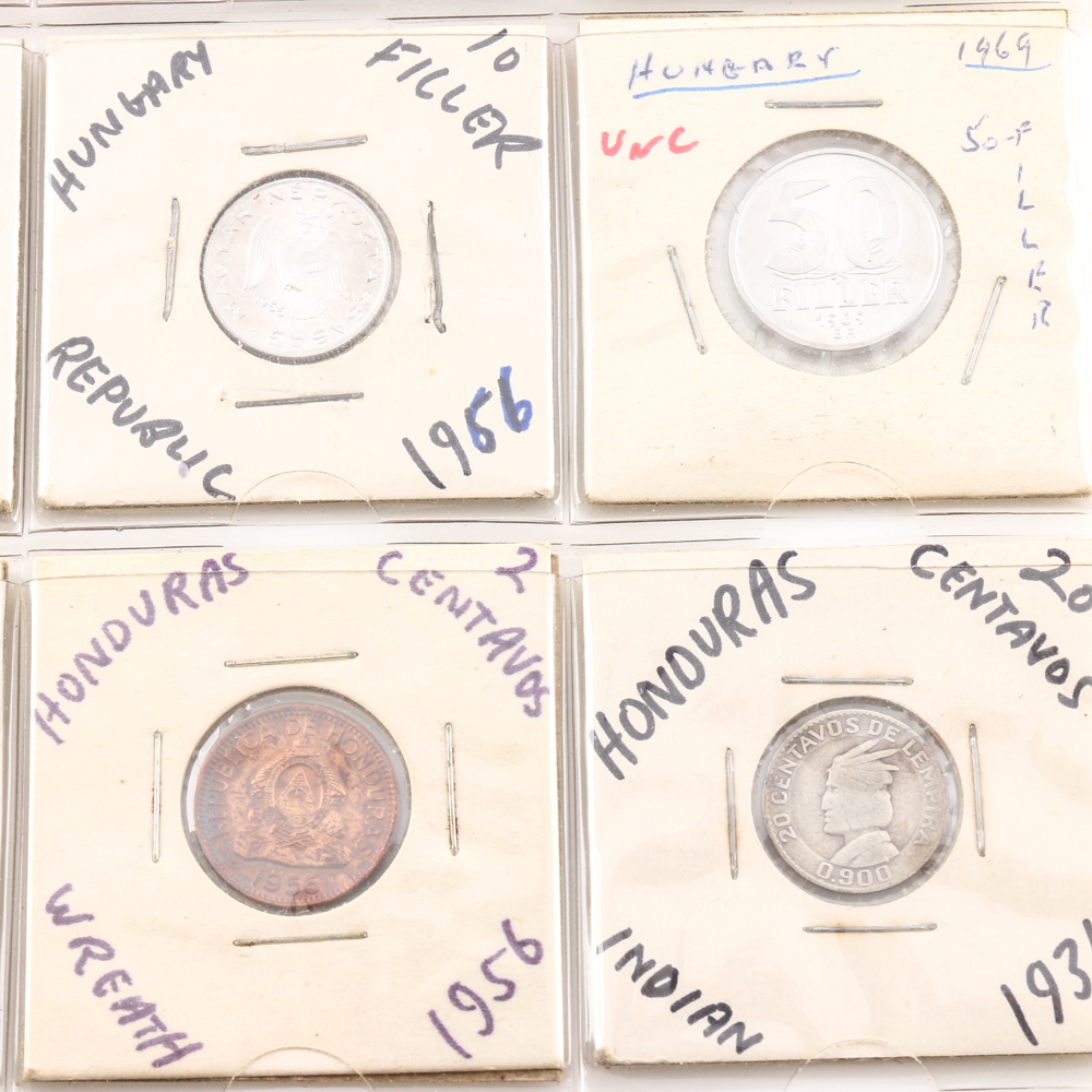 Collection of Assorted Foreign Coins
