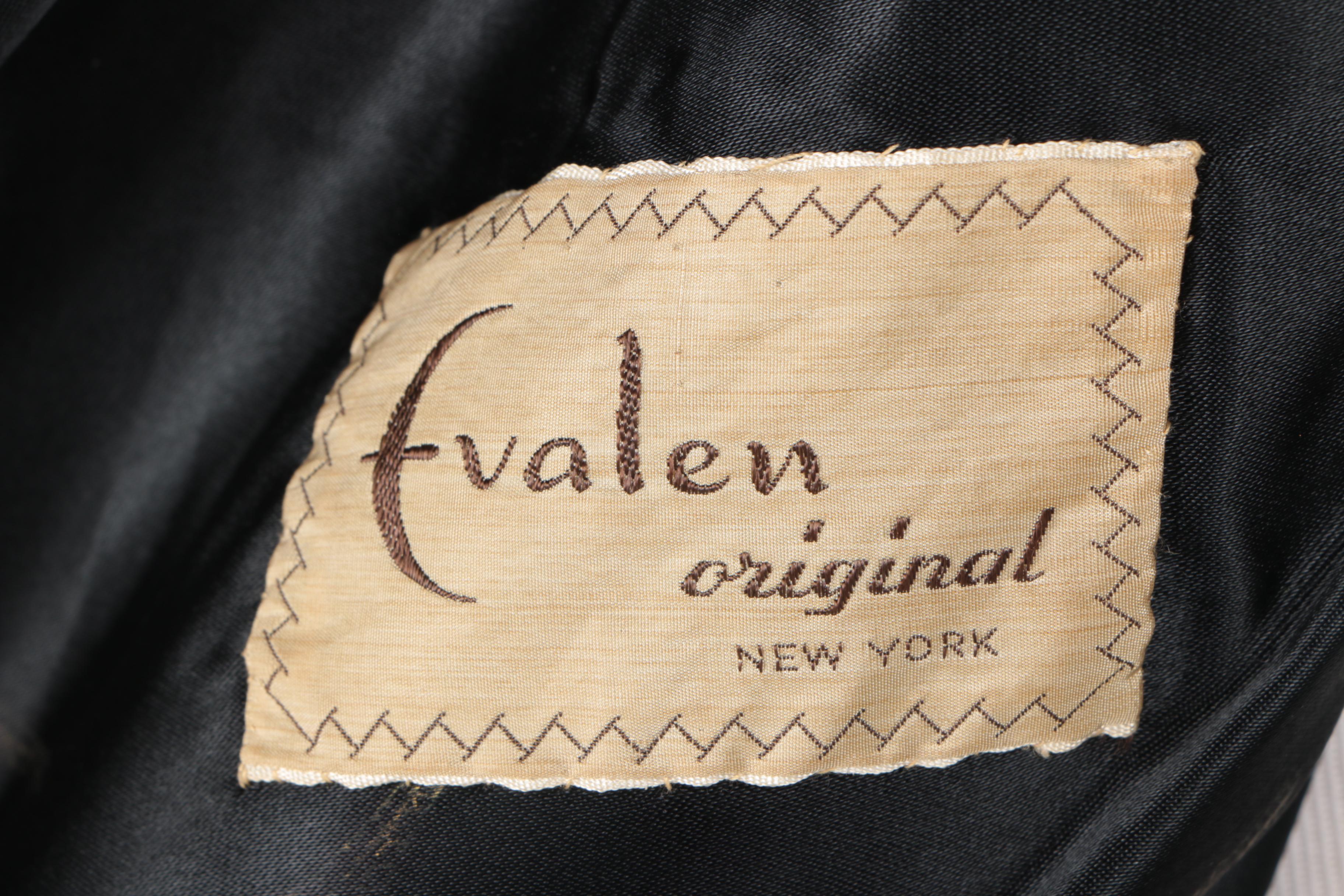 Women's Vintage "Evalen" Opera Coat Circa 1940s