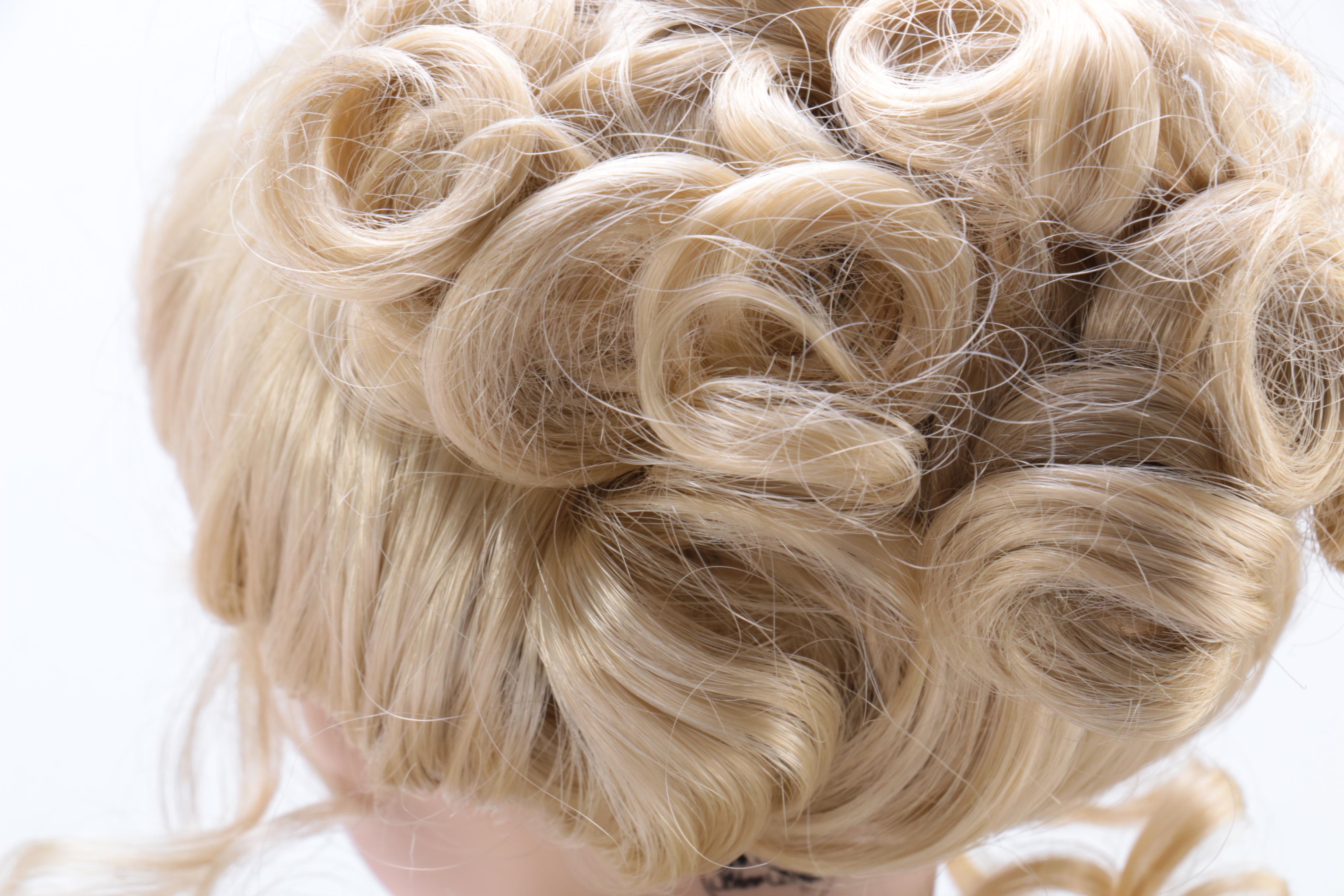 Three Porcelain Dolls Including Hamilton Collection