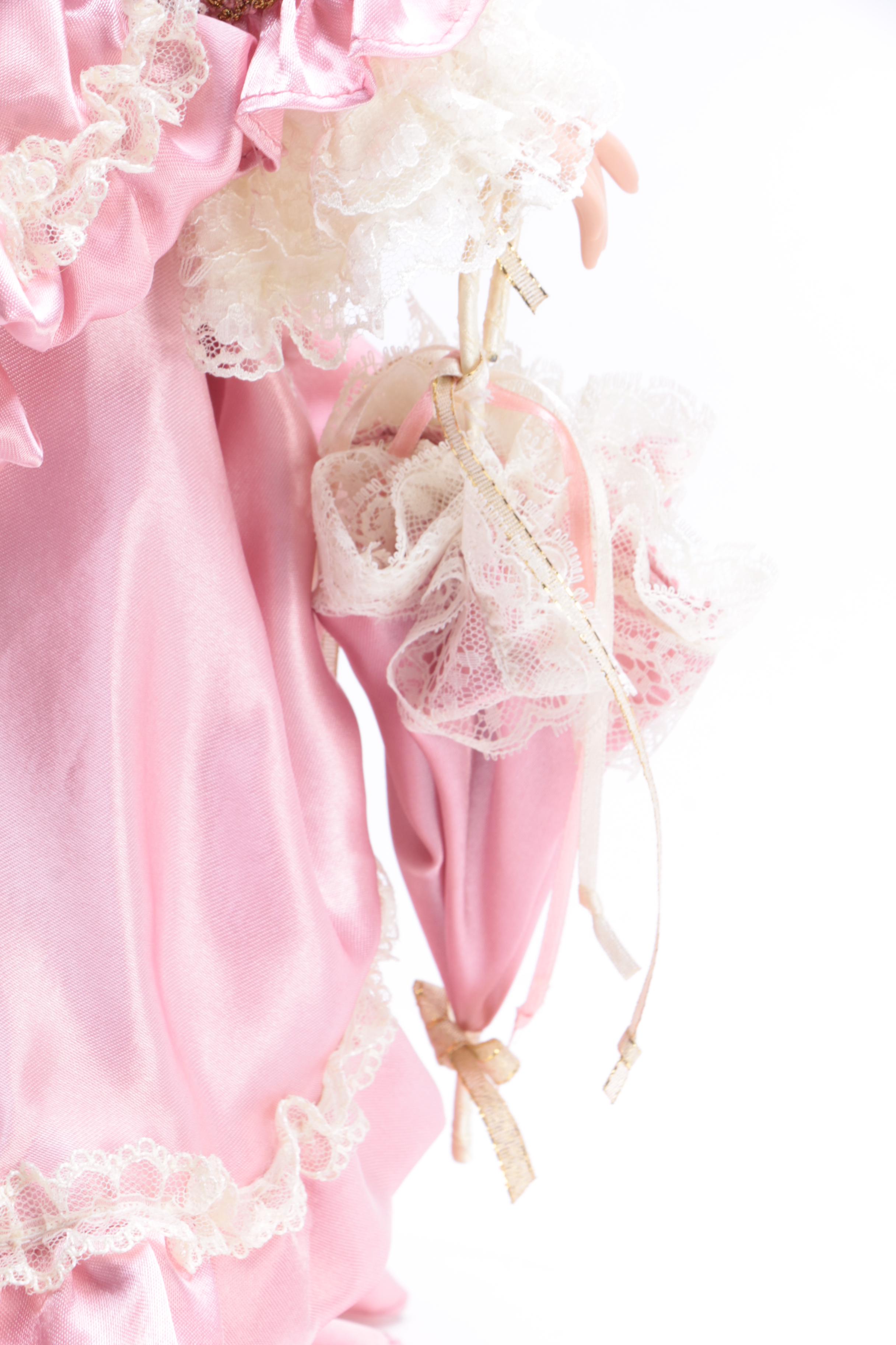 Three Porcelain Dolls Including Hamilton Collection