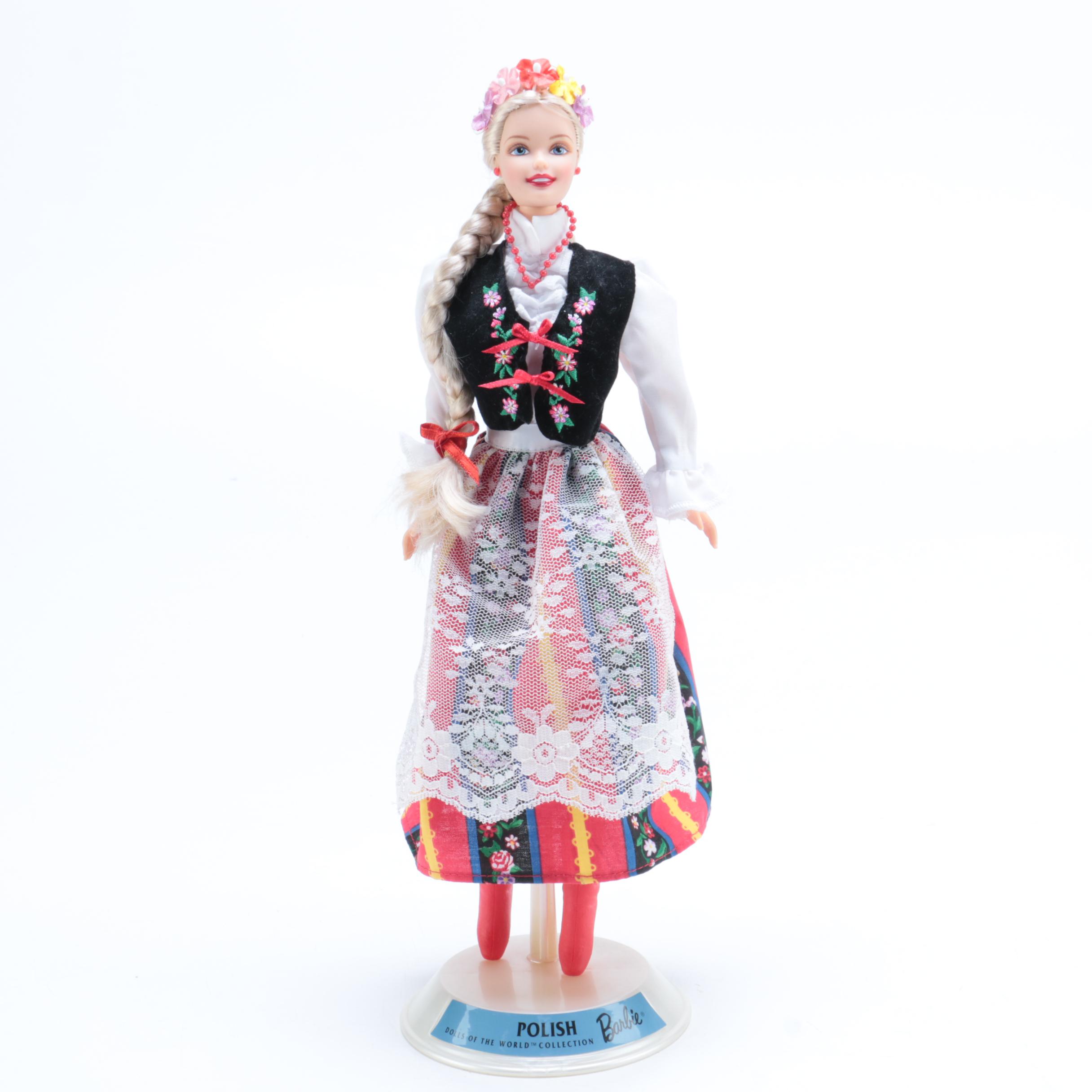 Barbie Doll in Polish Folk Dress