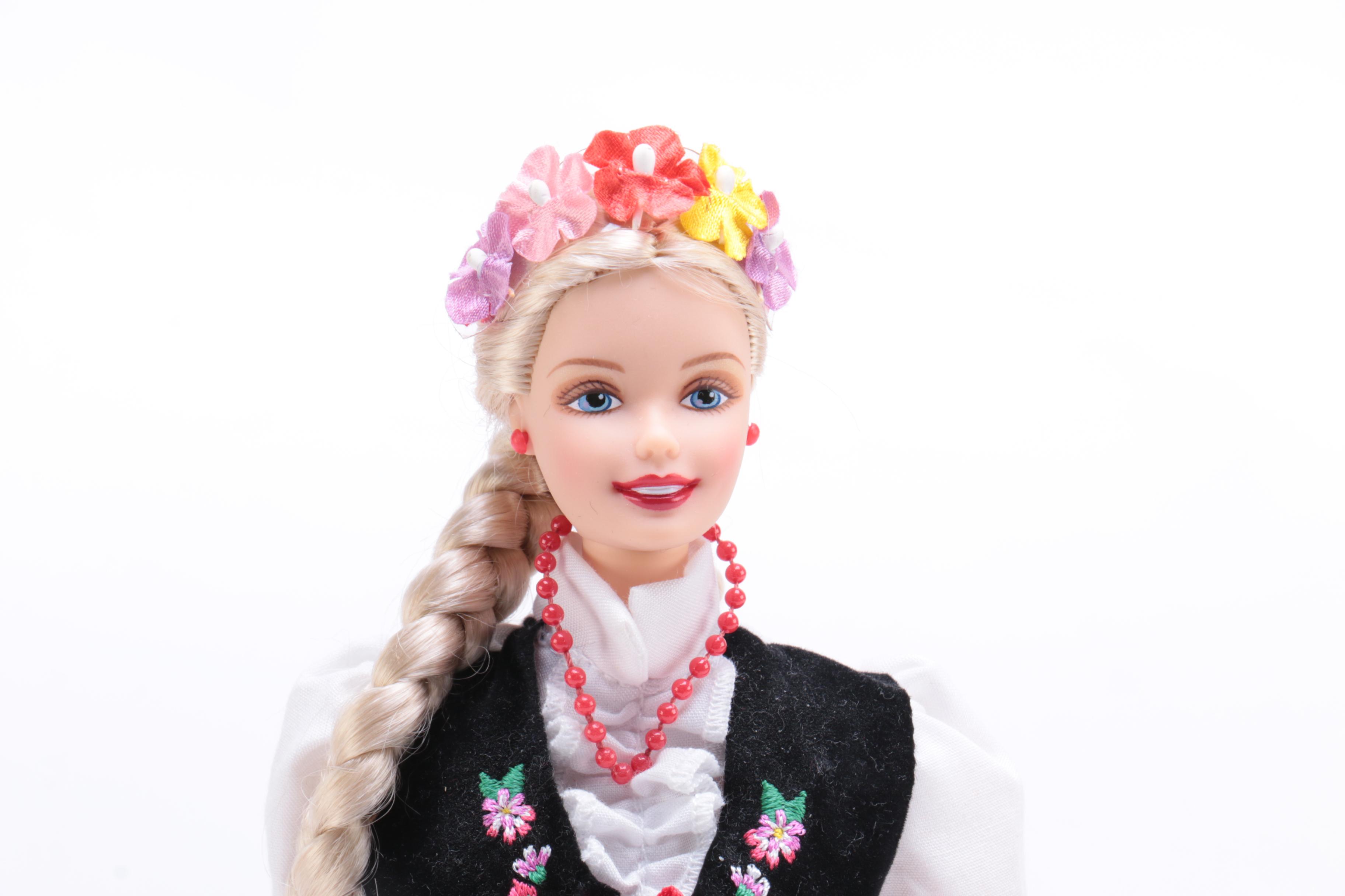 Barbie Doll in Polish Folk Dress