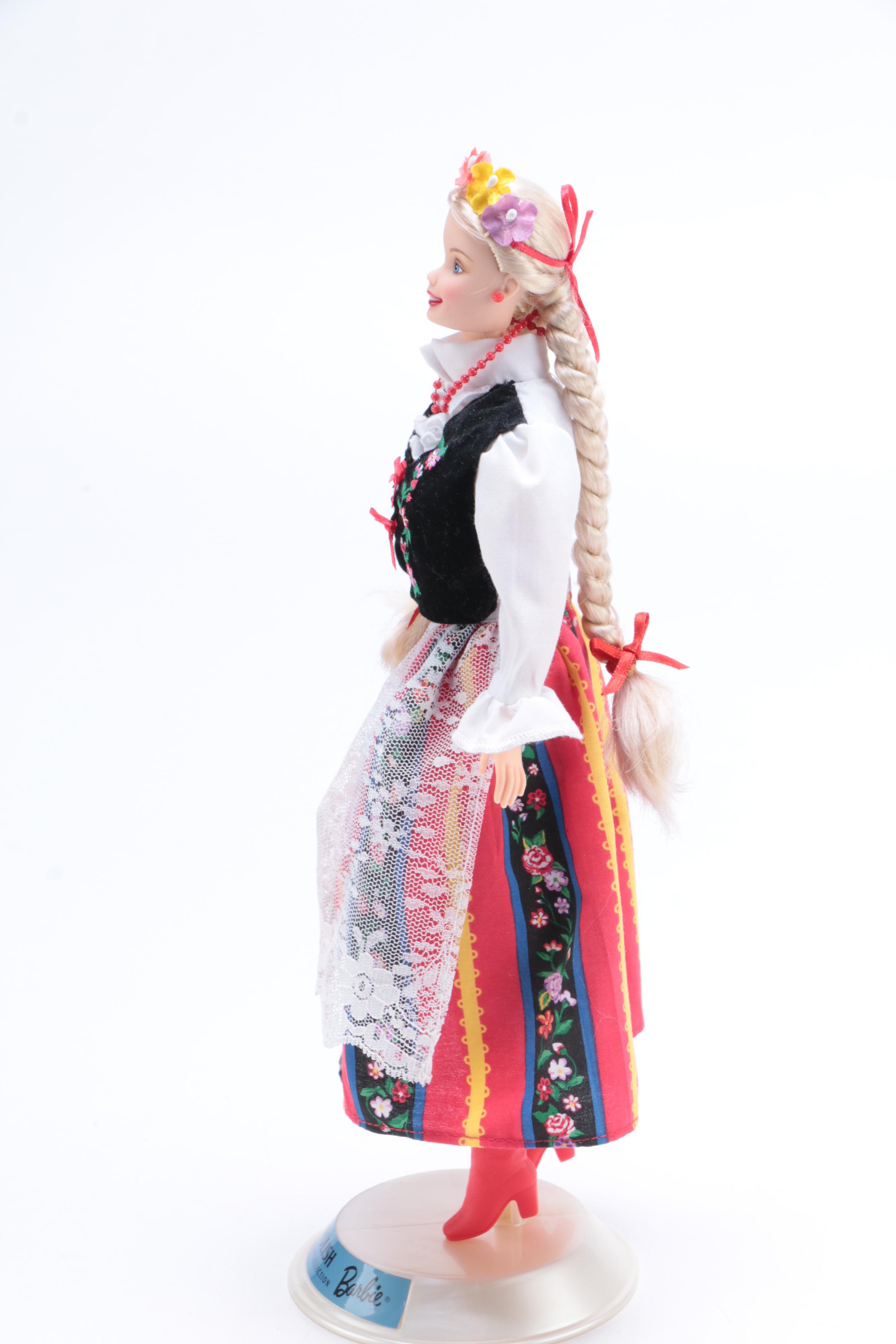 Barbie Doll in Polish Folk Dress