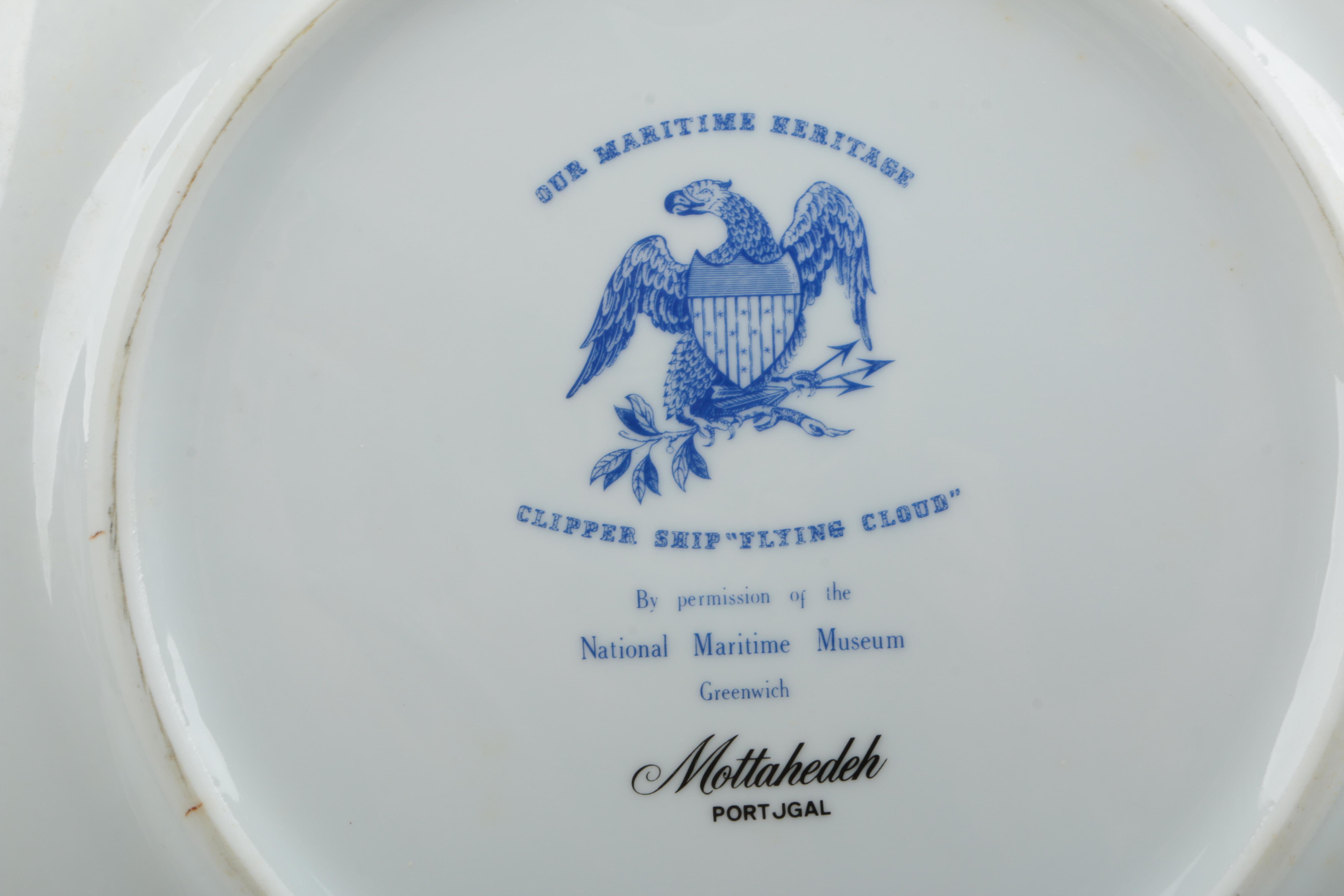 Mottahedeh "Our Maritime Heritage" Porcelain Plate Collection
