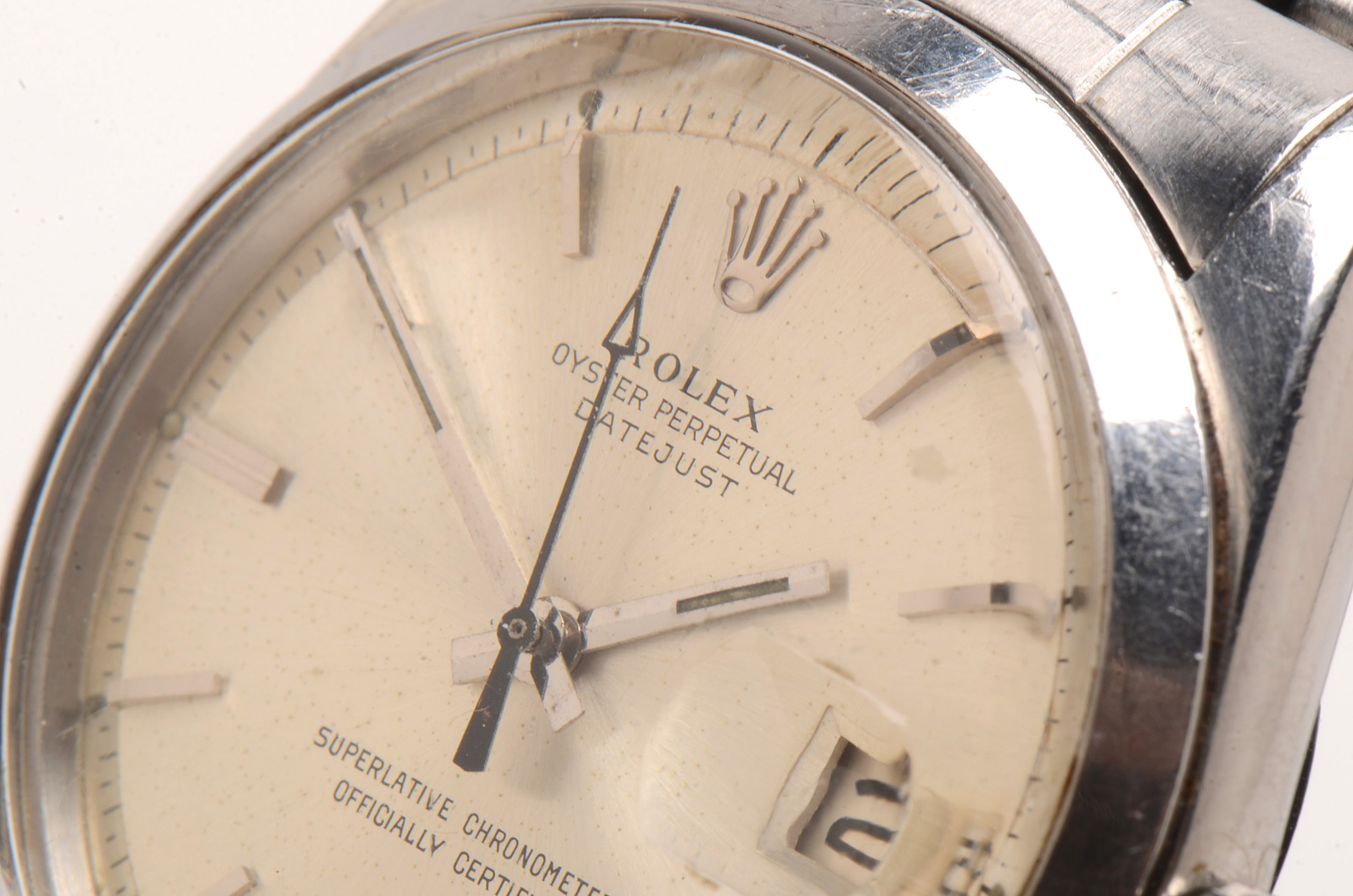 Vintage Rolex Datejust Stainless Steel Watch