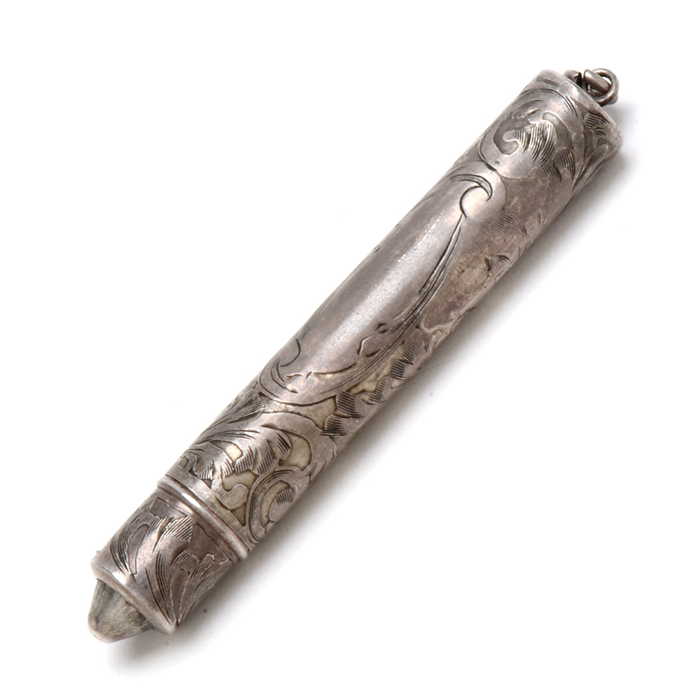 Sterling Silver Victorian Chatelaine Pendant