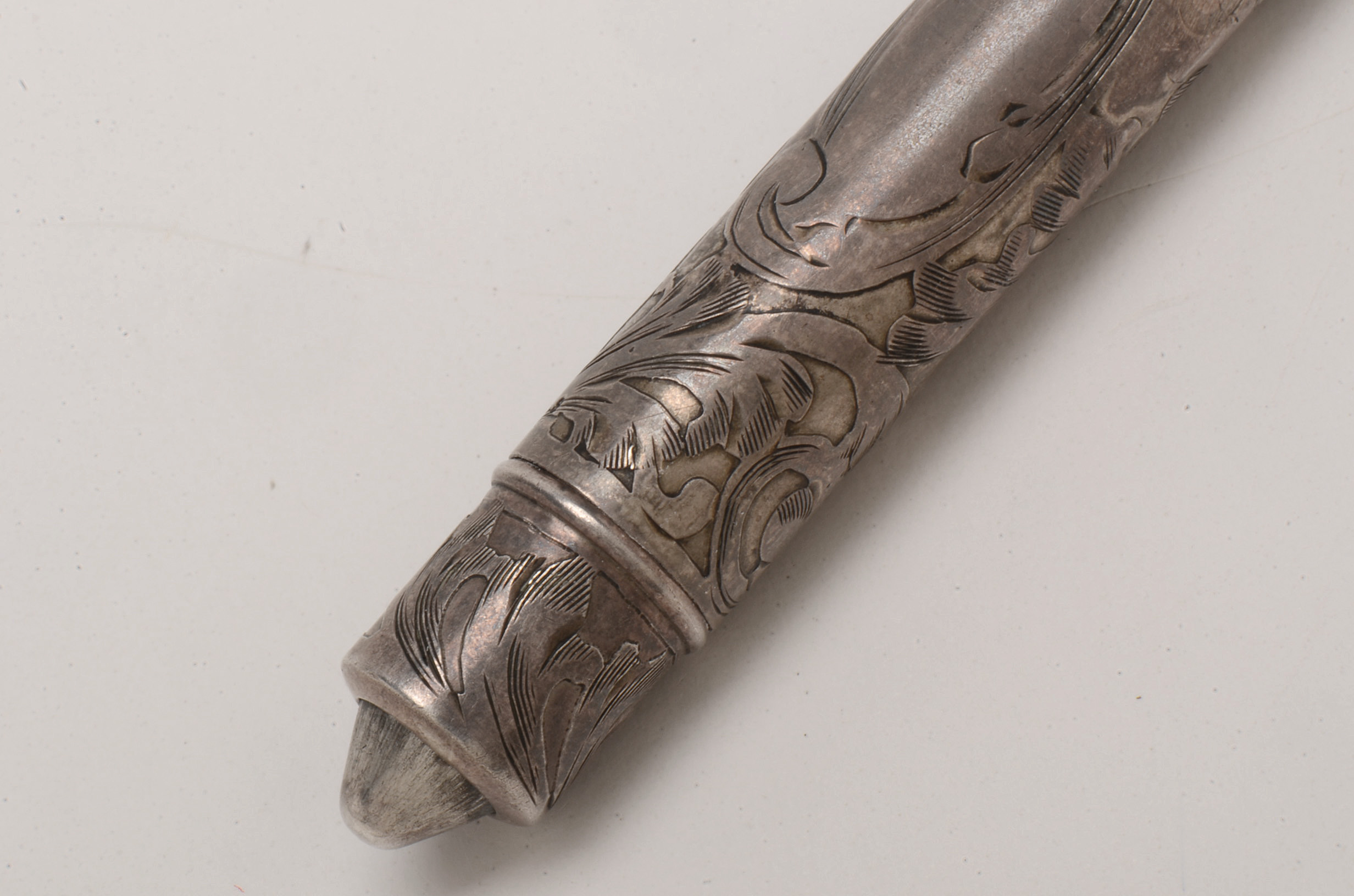 Sterling Silver Victorian Chatelaine Pendant