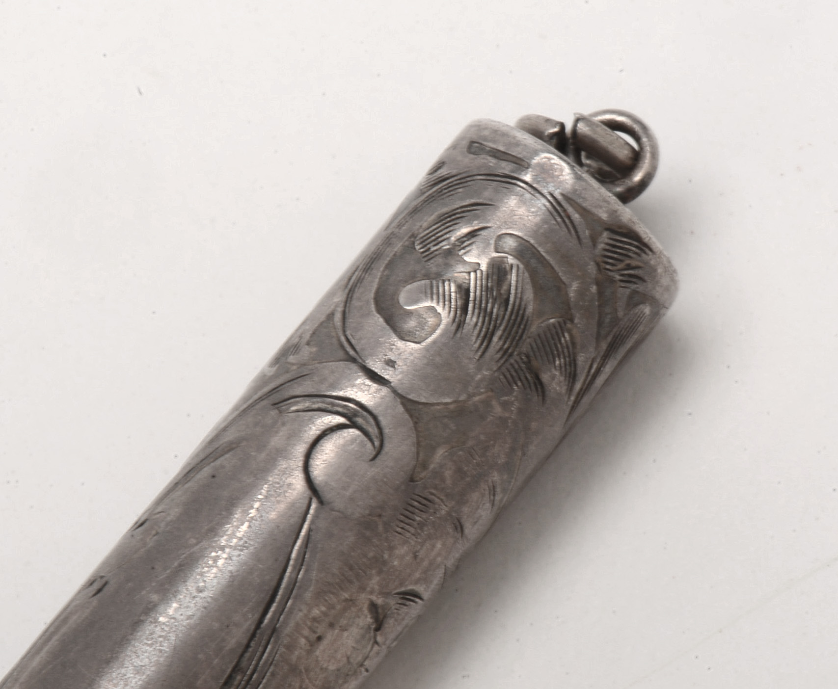 Sterling Silver Victorian Chatelaine Pendant