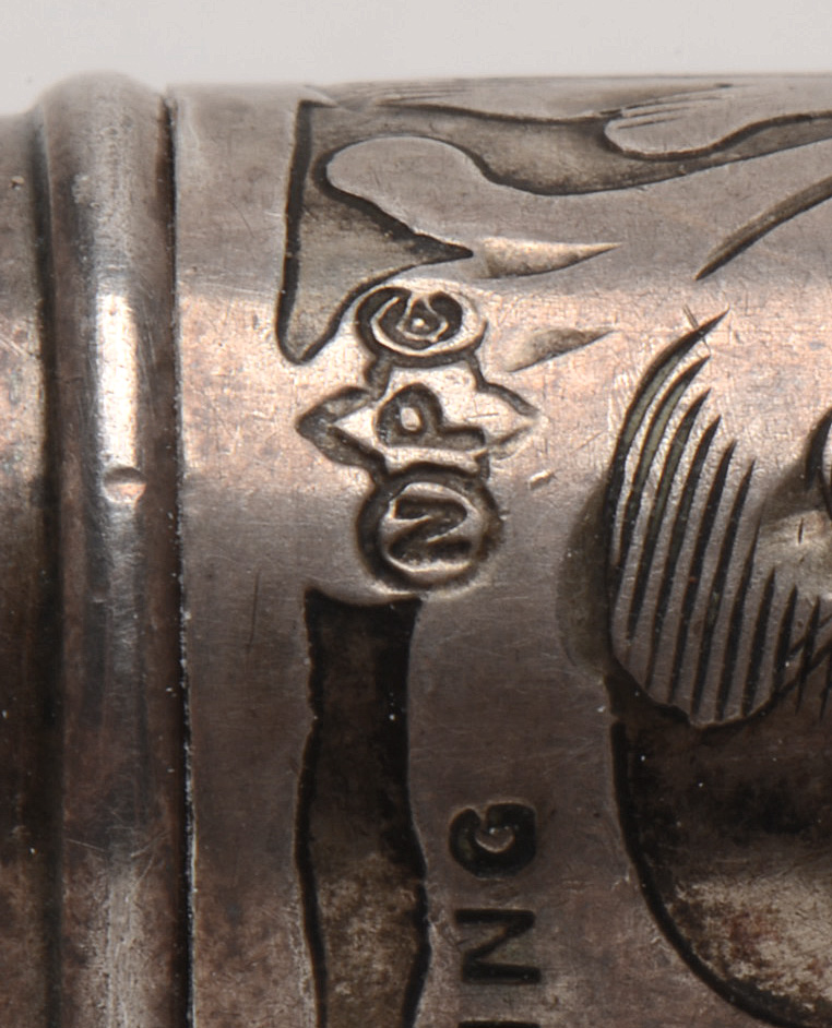 Sterling Silver Victorian Chatelaine Pendant