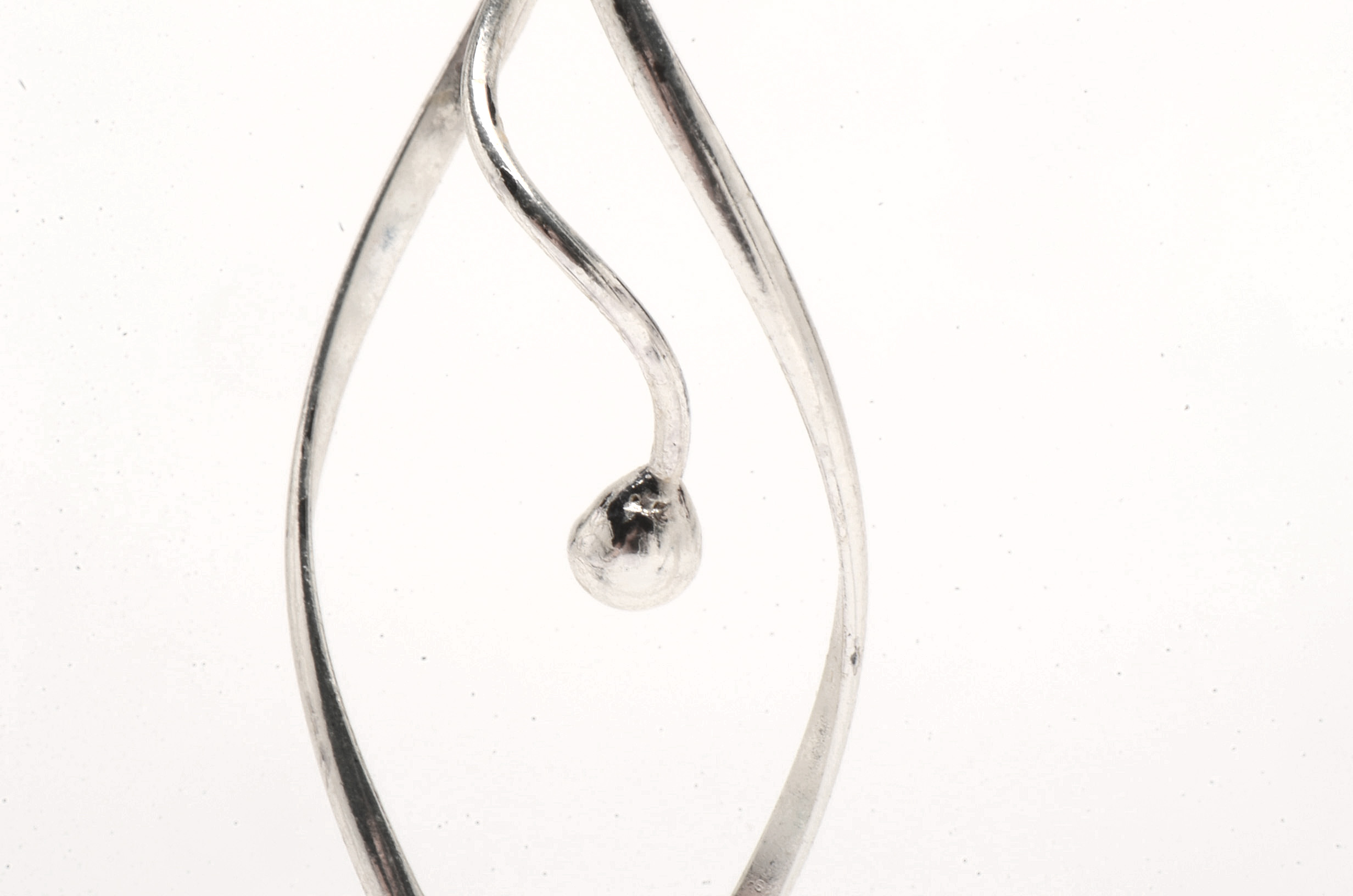 Three Sterling Silver French Hook Pierced Earring Lot