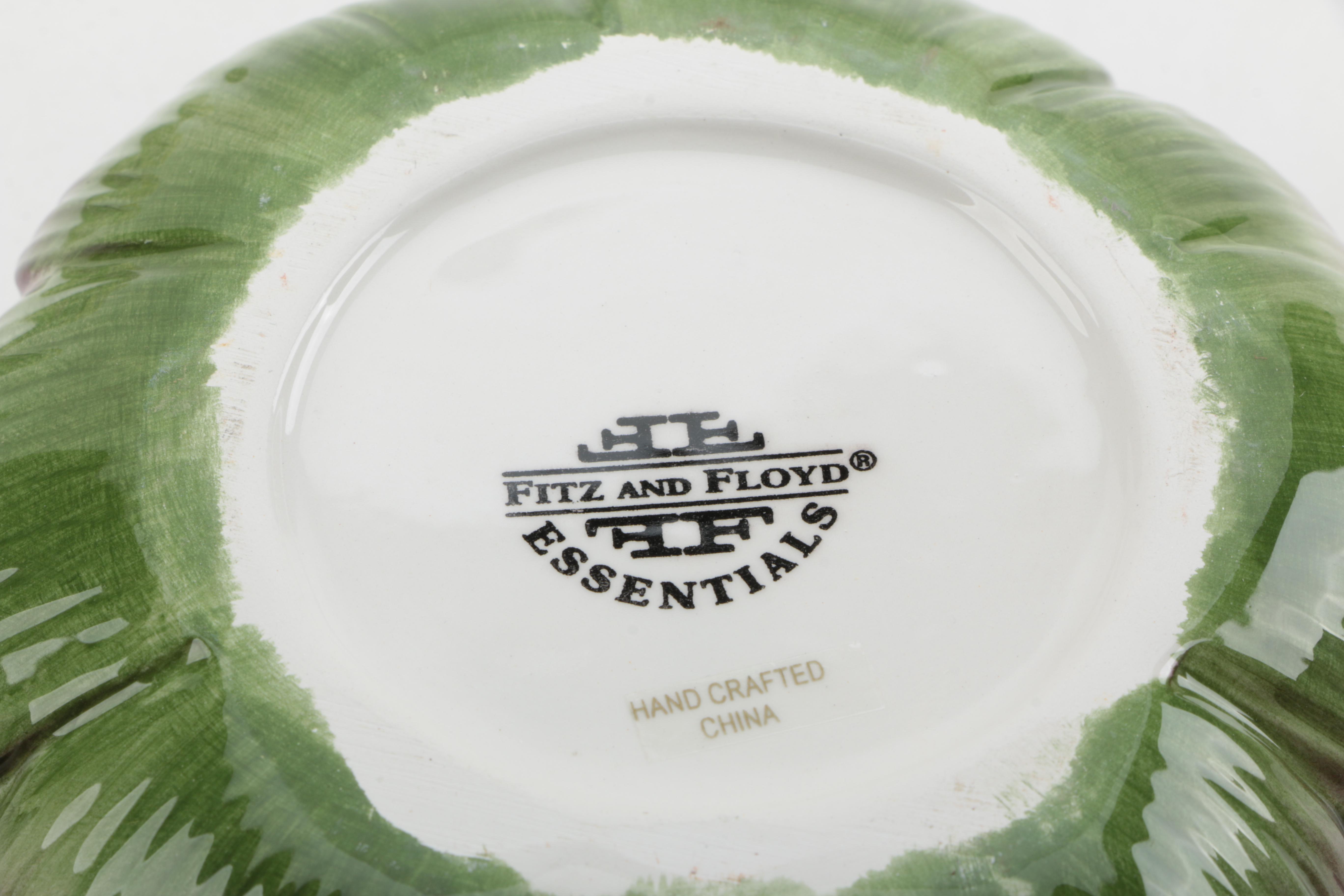 Assorted Fitz and Floyd Tableware