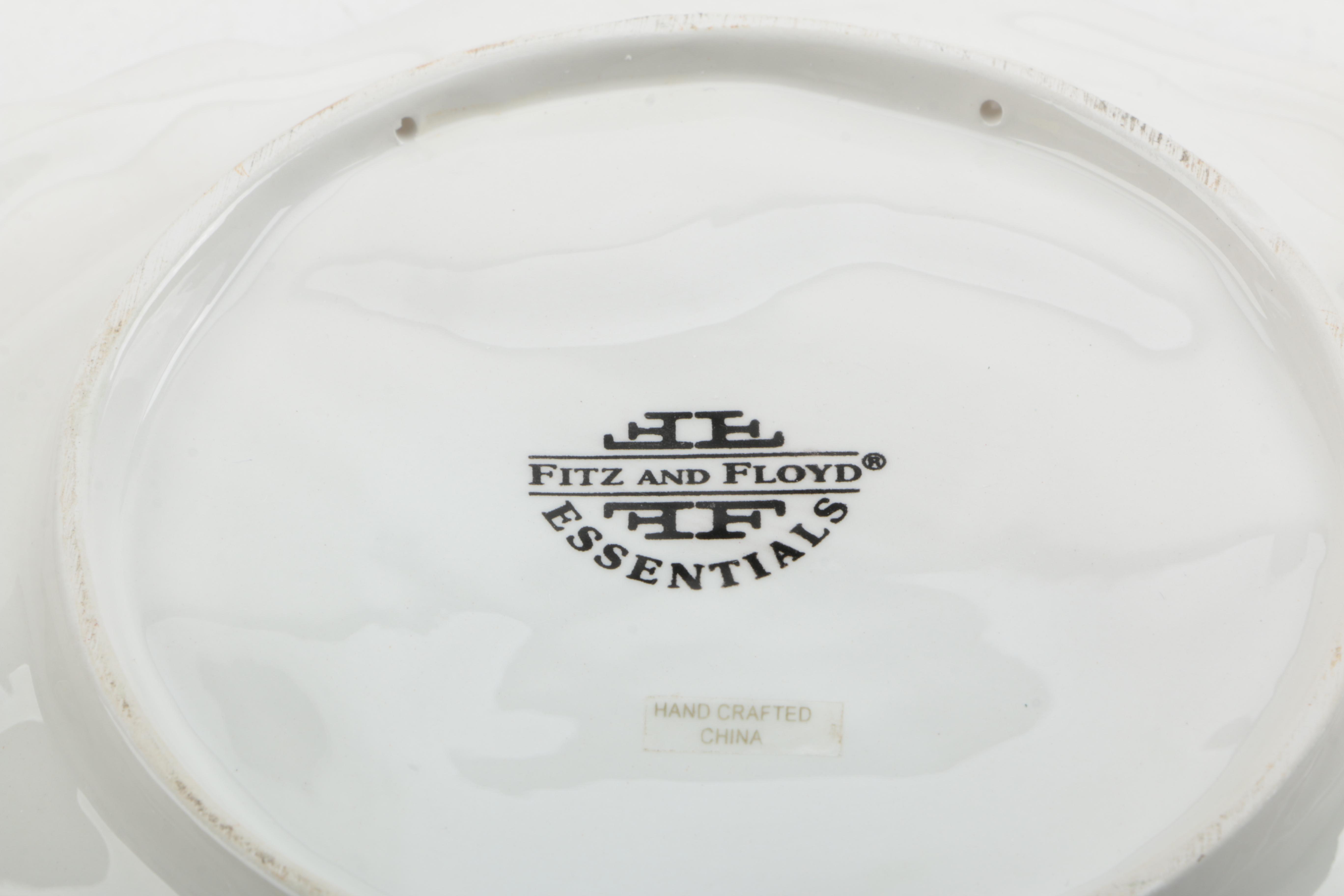 Assorted Fitz and Floyd Tableware