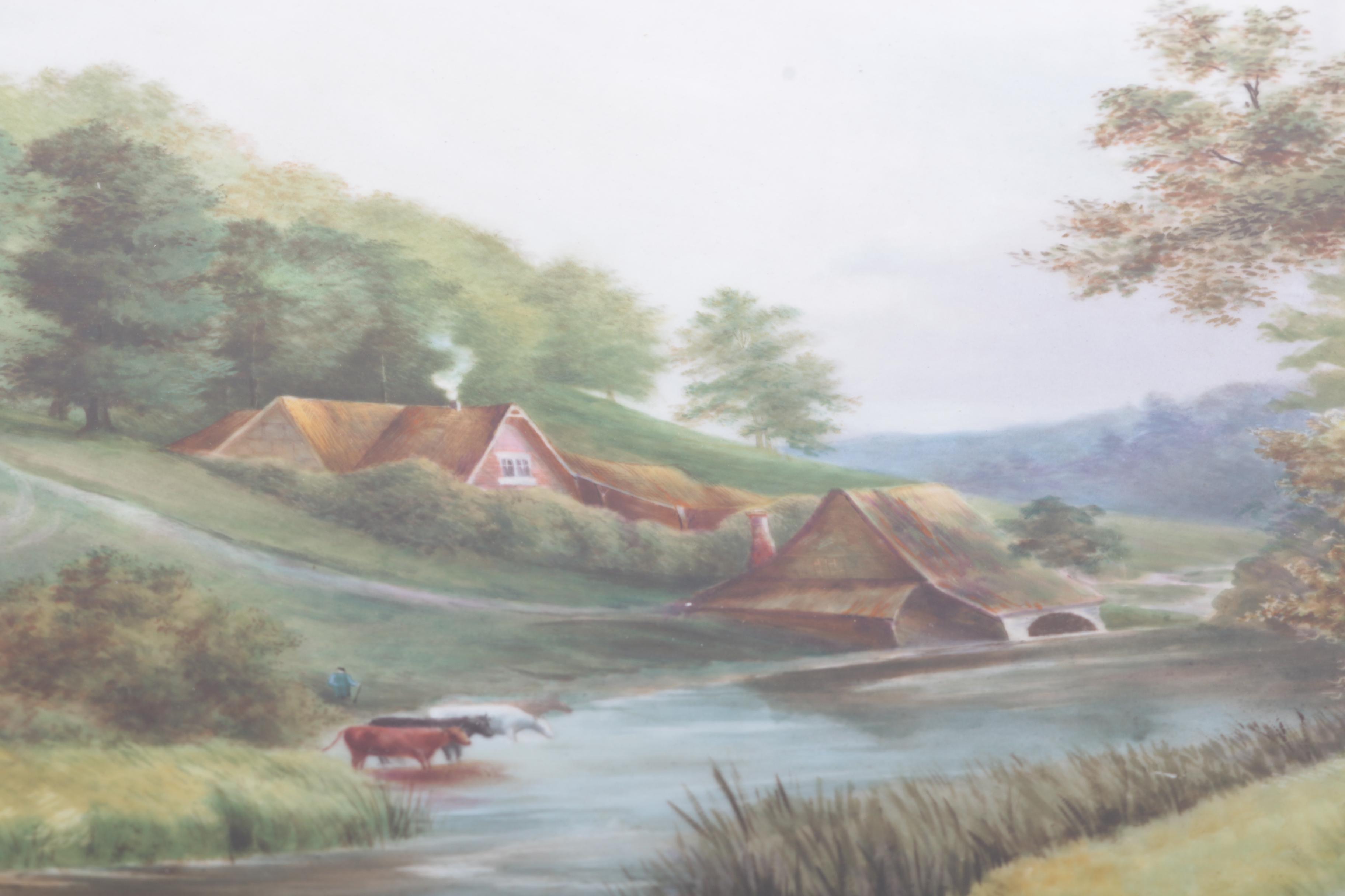 Circa 1880 Derby Crown Ceramic Collector's Plate