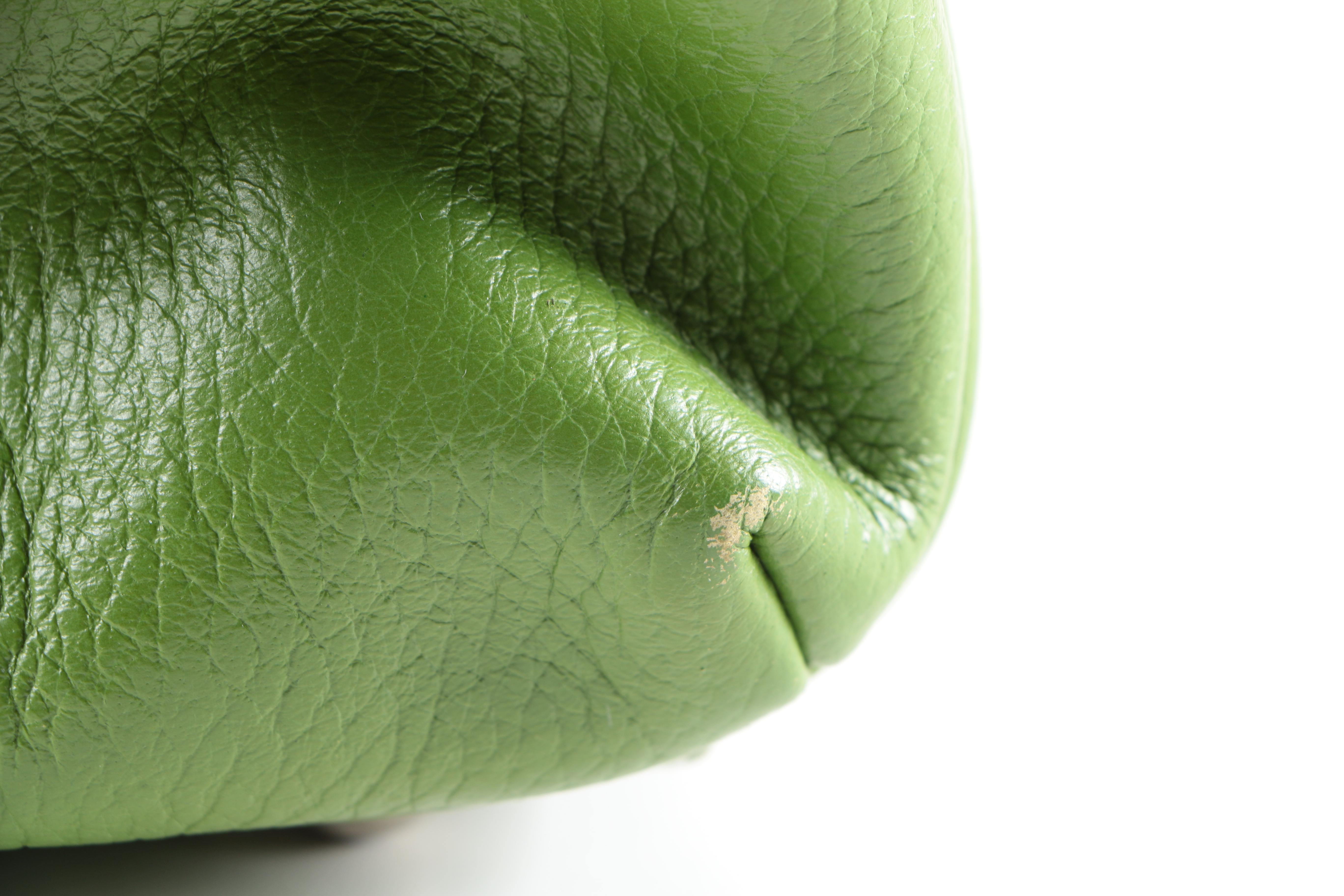 Latico Contrast Stitch Leather Shoulder Handbag