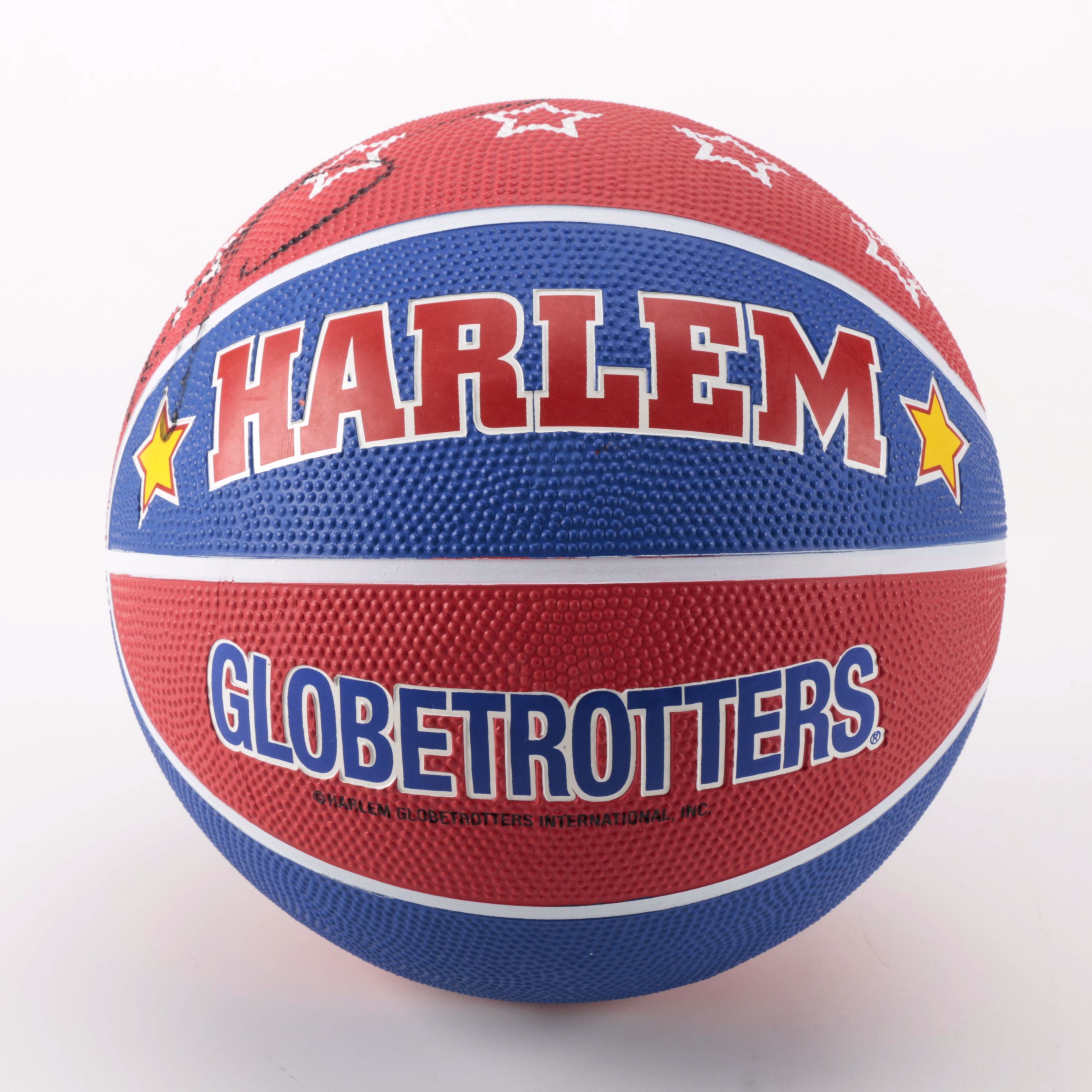 Autographed  Harlem Globetrotters Basketball