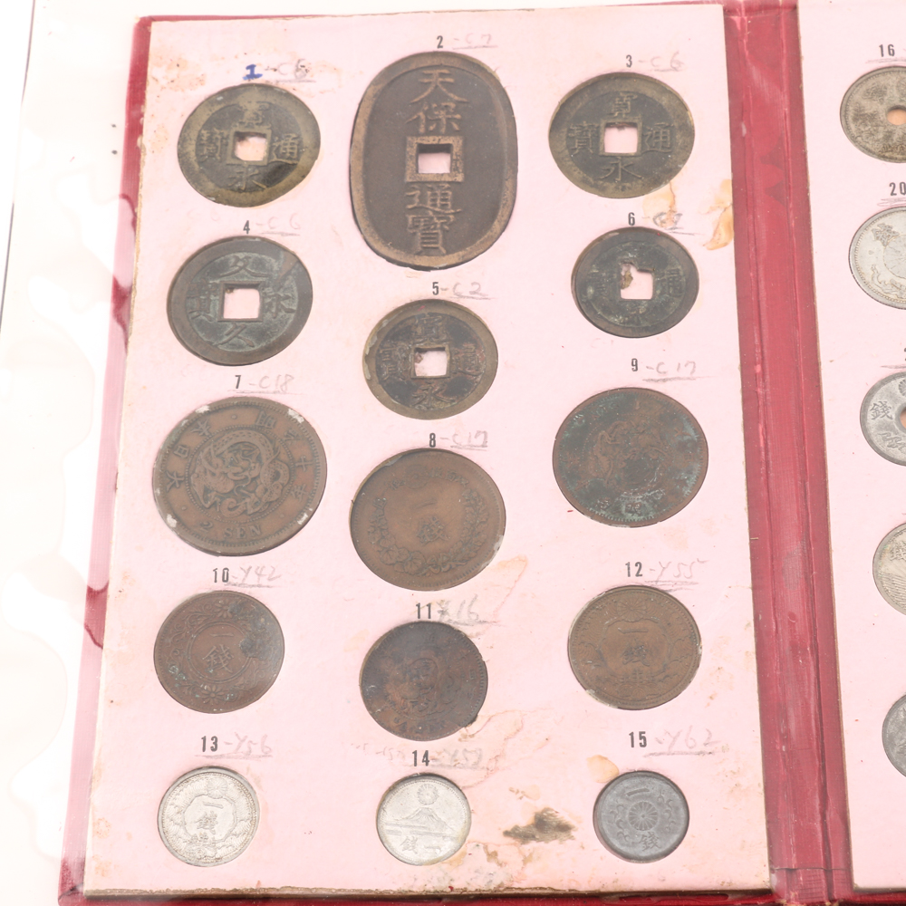 Assortment of Japanese Coins From the 17th to 20th Century