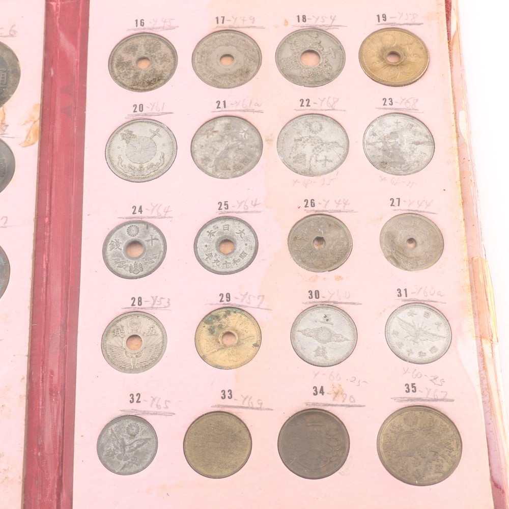 Assortment of Japanese Coins From the 17th to 20th Century