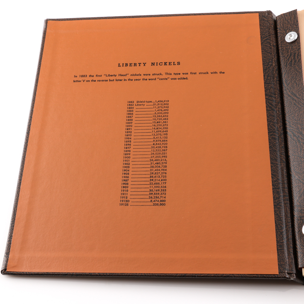 Partial Set of Liberty Head Nickels