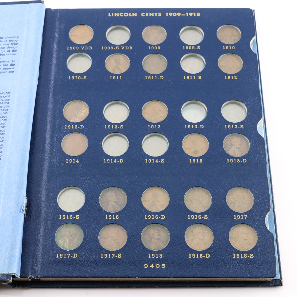 Partial Set of Lincoln Cents