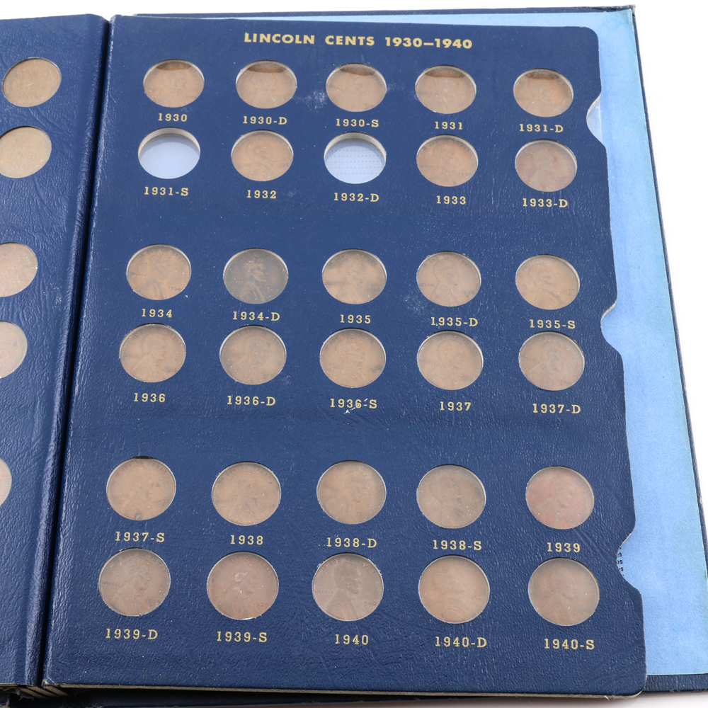 Partial Set of Lincoln Cents