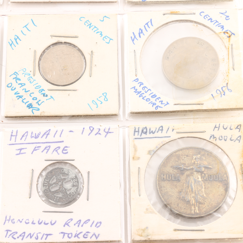 Assortment of Foreign Coins 1841-1971
