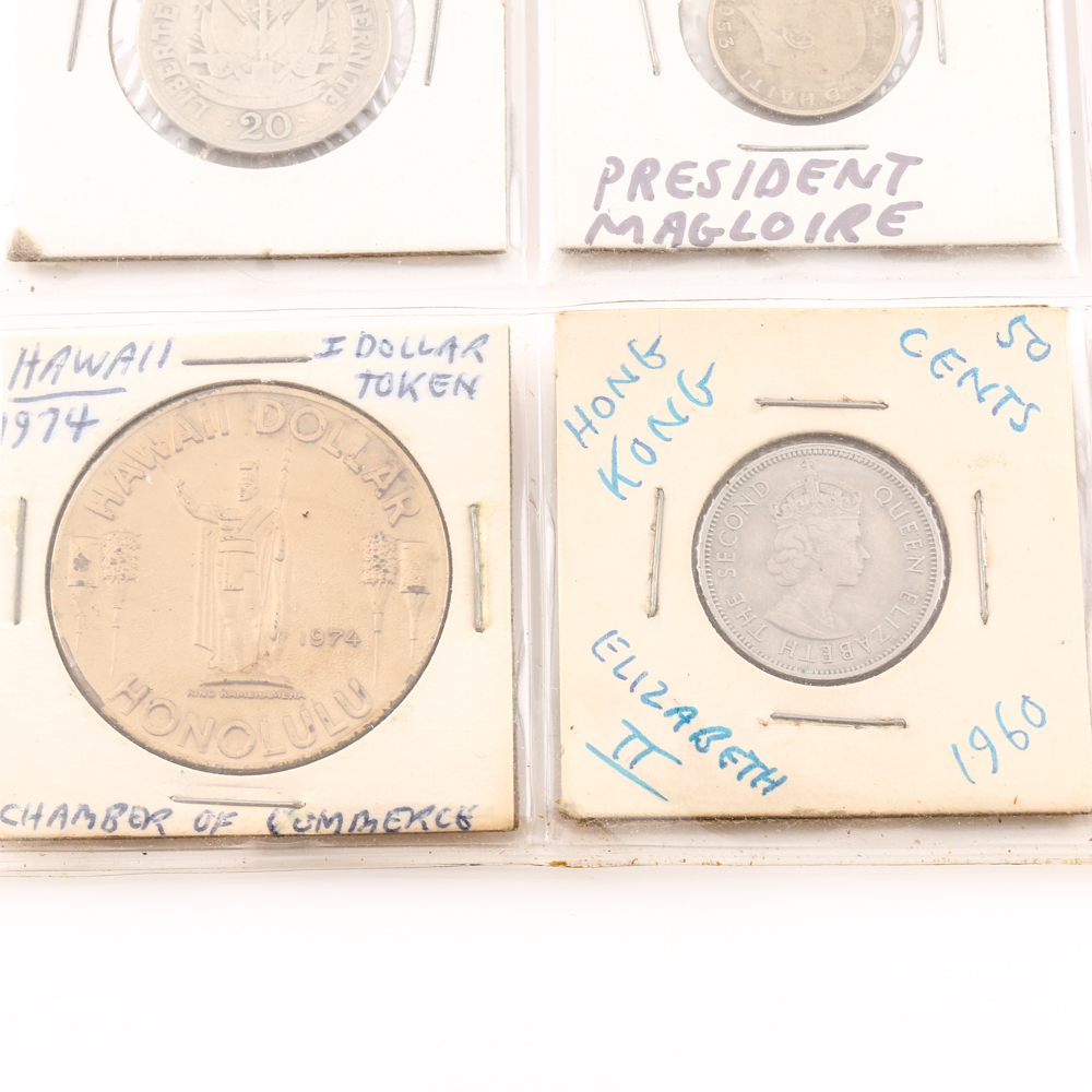 Assortment of Foreign Coins 1841-1971