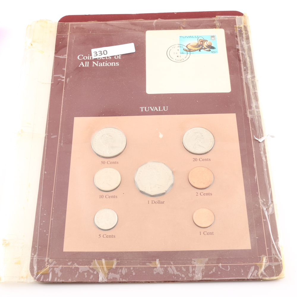 1985 Tuvalu Coin Set