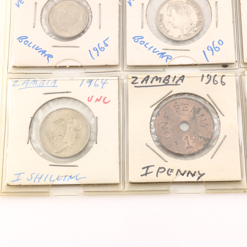 Collection of Assorted Foreign Coins