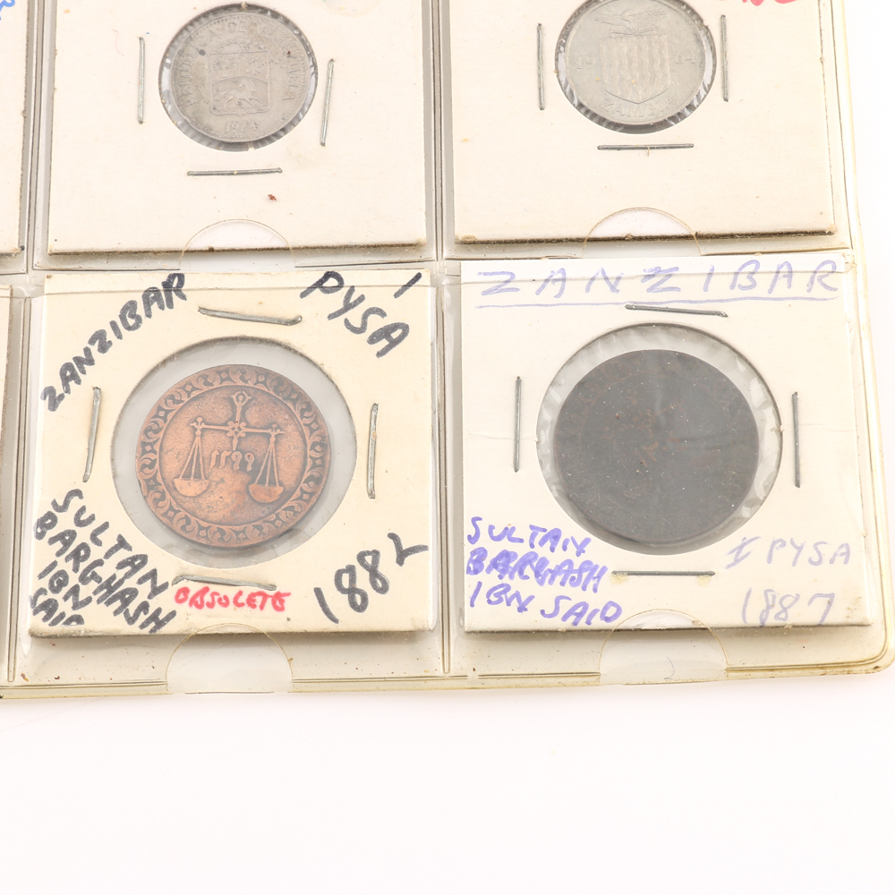 Collection of Assorted Foreign Coins