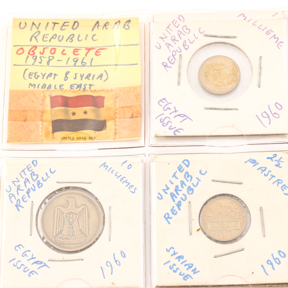 Assortment of Foreign Coins 1958-1967