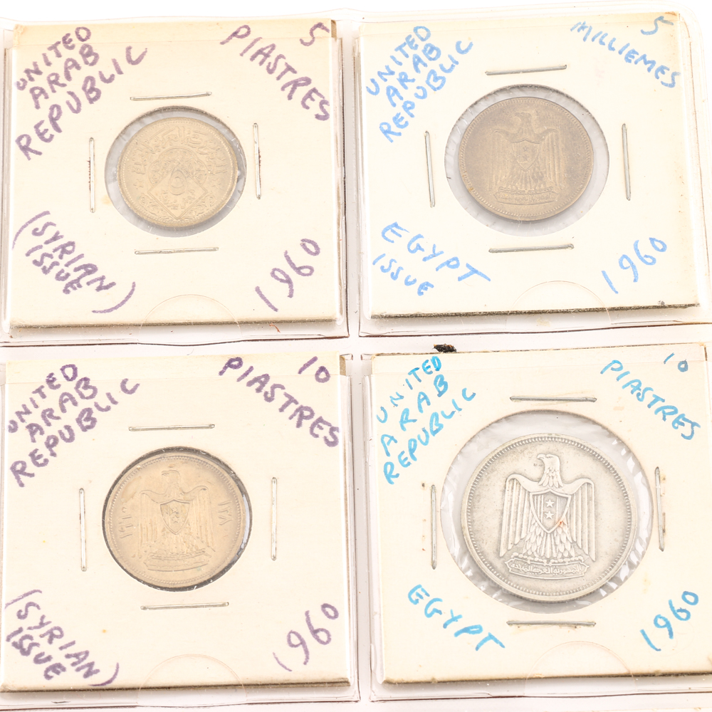 Assortment of Foreign Coins 1958-1967