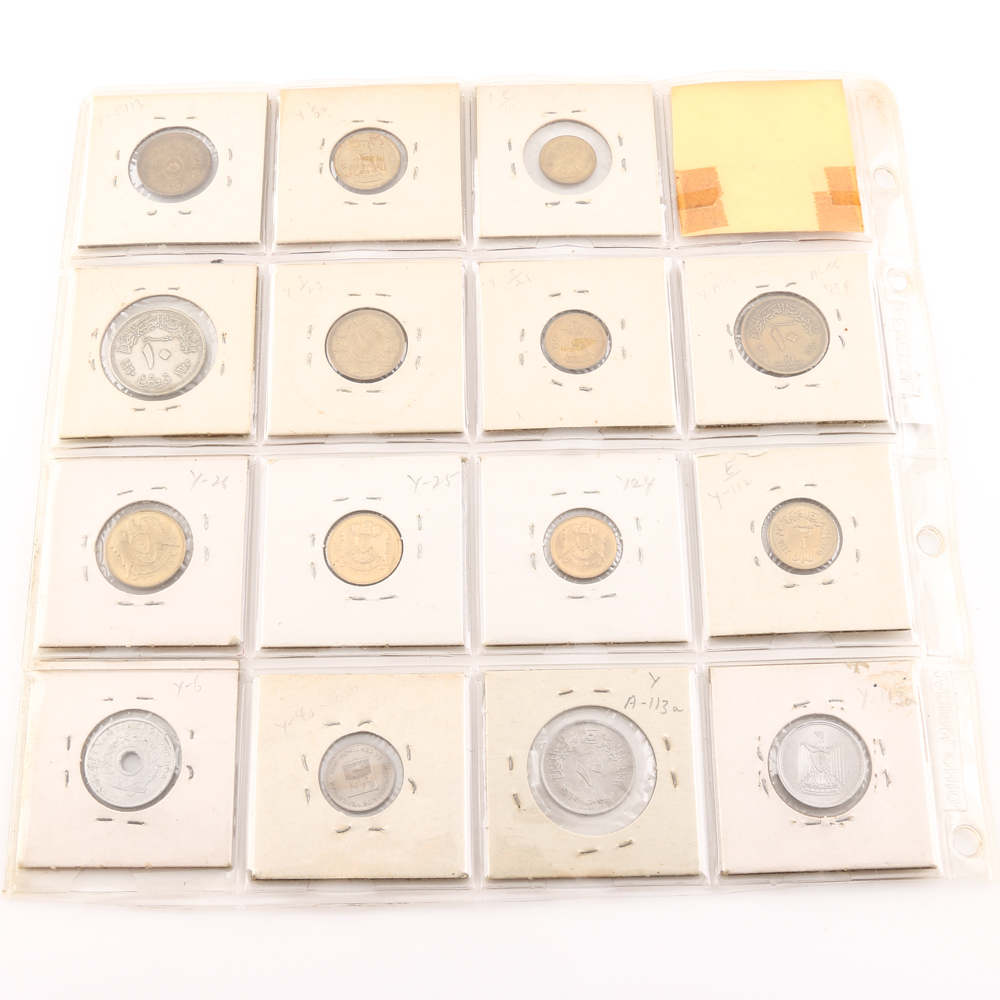 Assortment of Foreign Coins 1958-1967