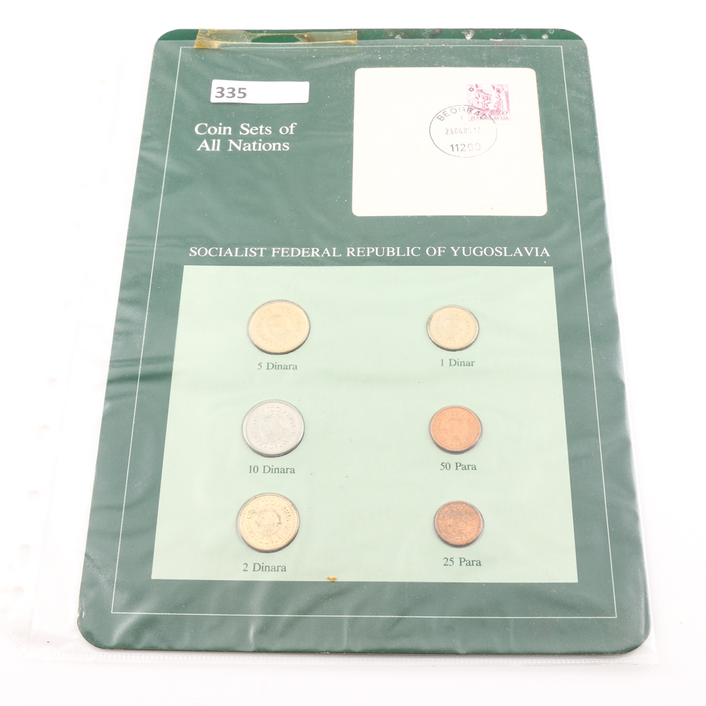 1982 Socialist Federal Republic of Yugoslavia Coin Set