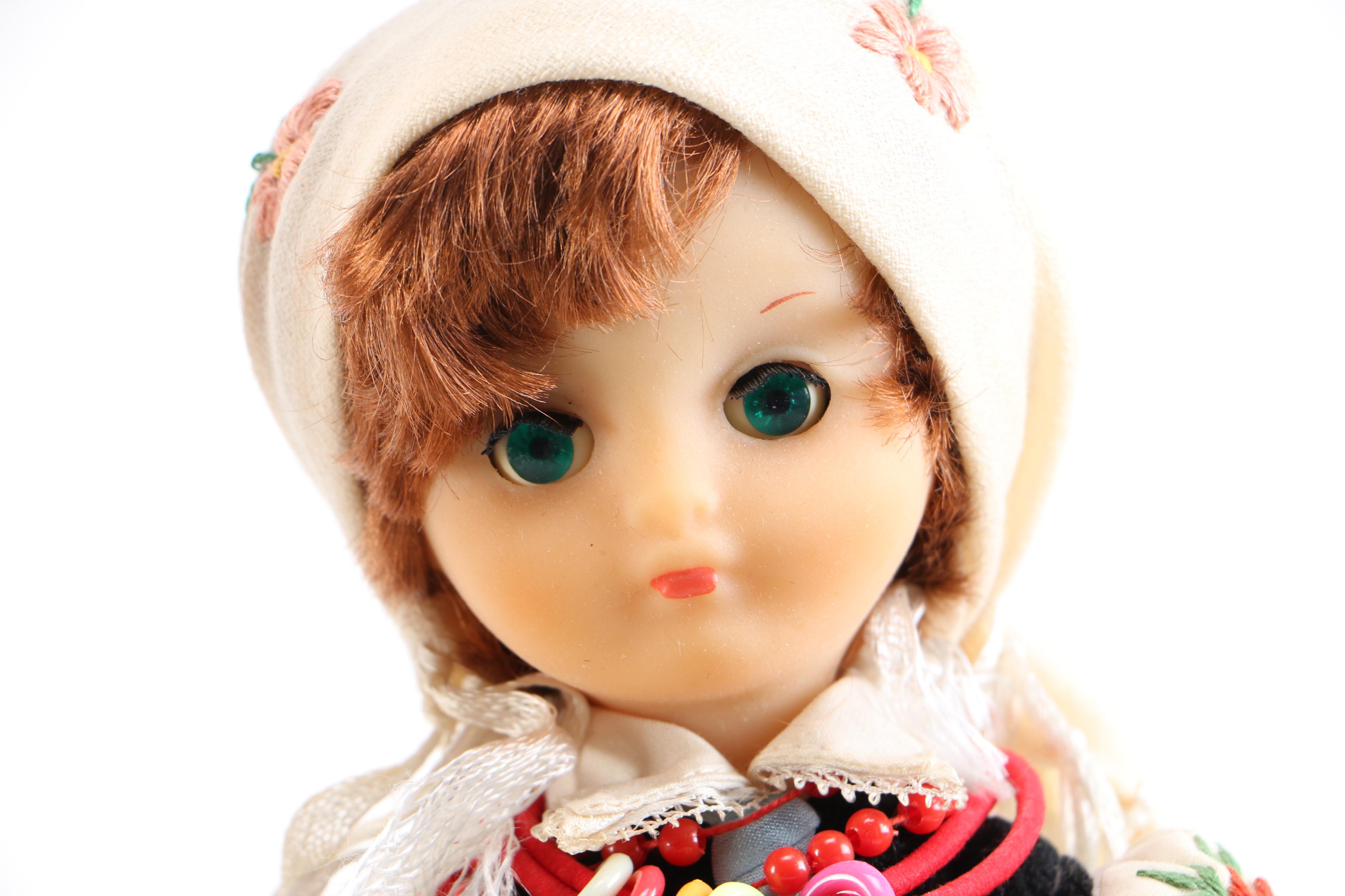 Trio of European Themed Dolls