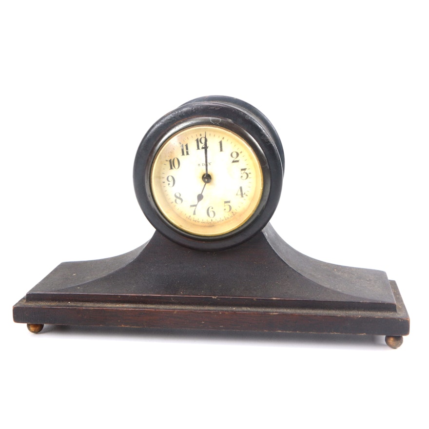 New Haven Clock Co. Eight Day Winding Mantel Clock