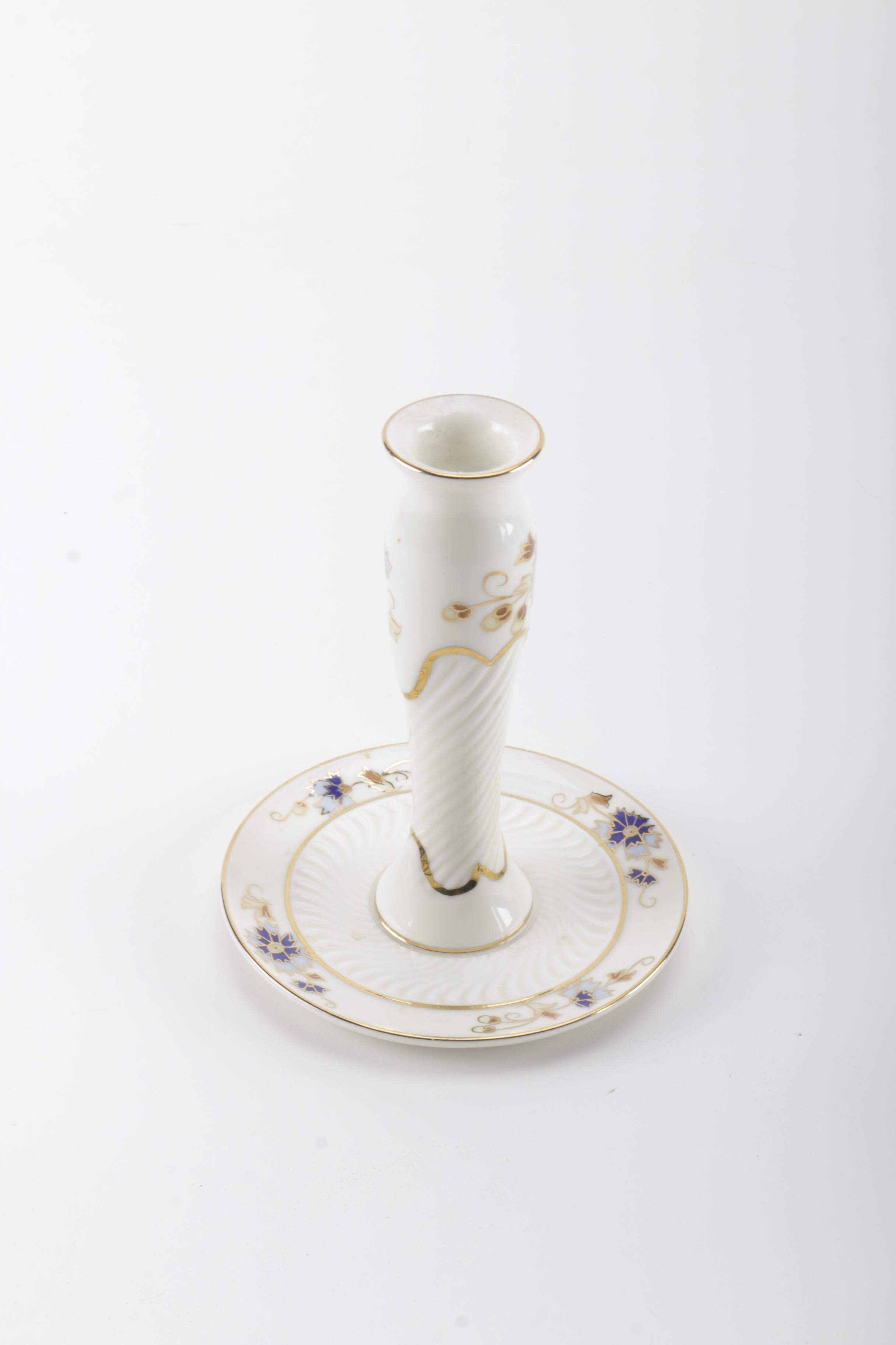 Zsolnay Porcelain Candle Holders